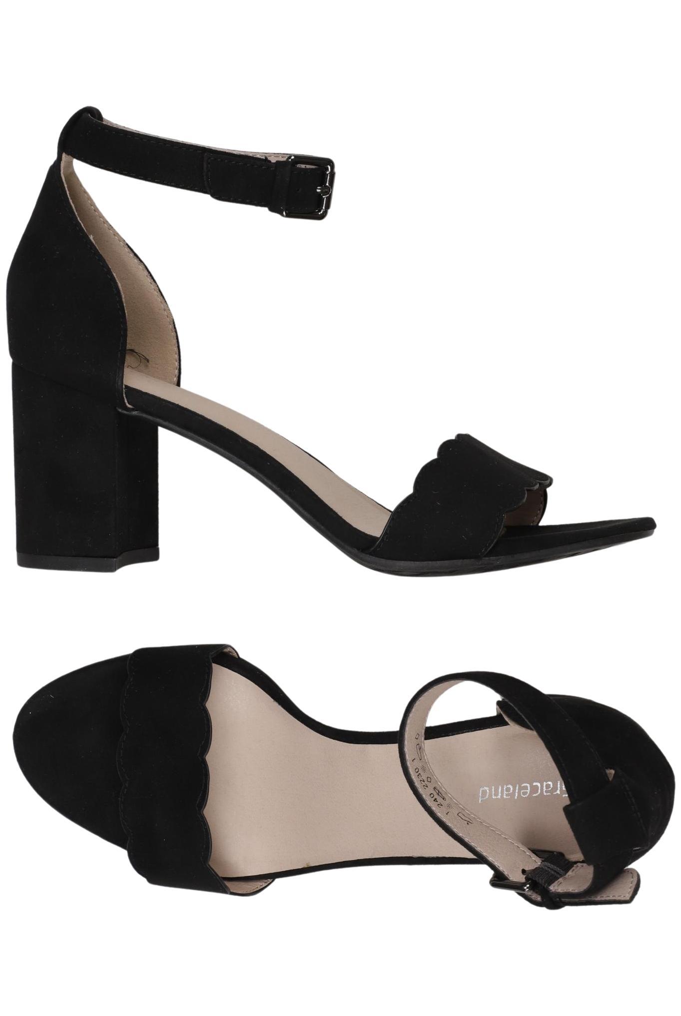 

Graceland Damen Sandale, schwarz, Gr. 39