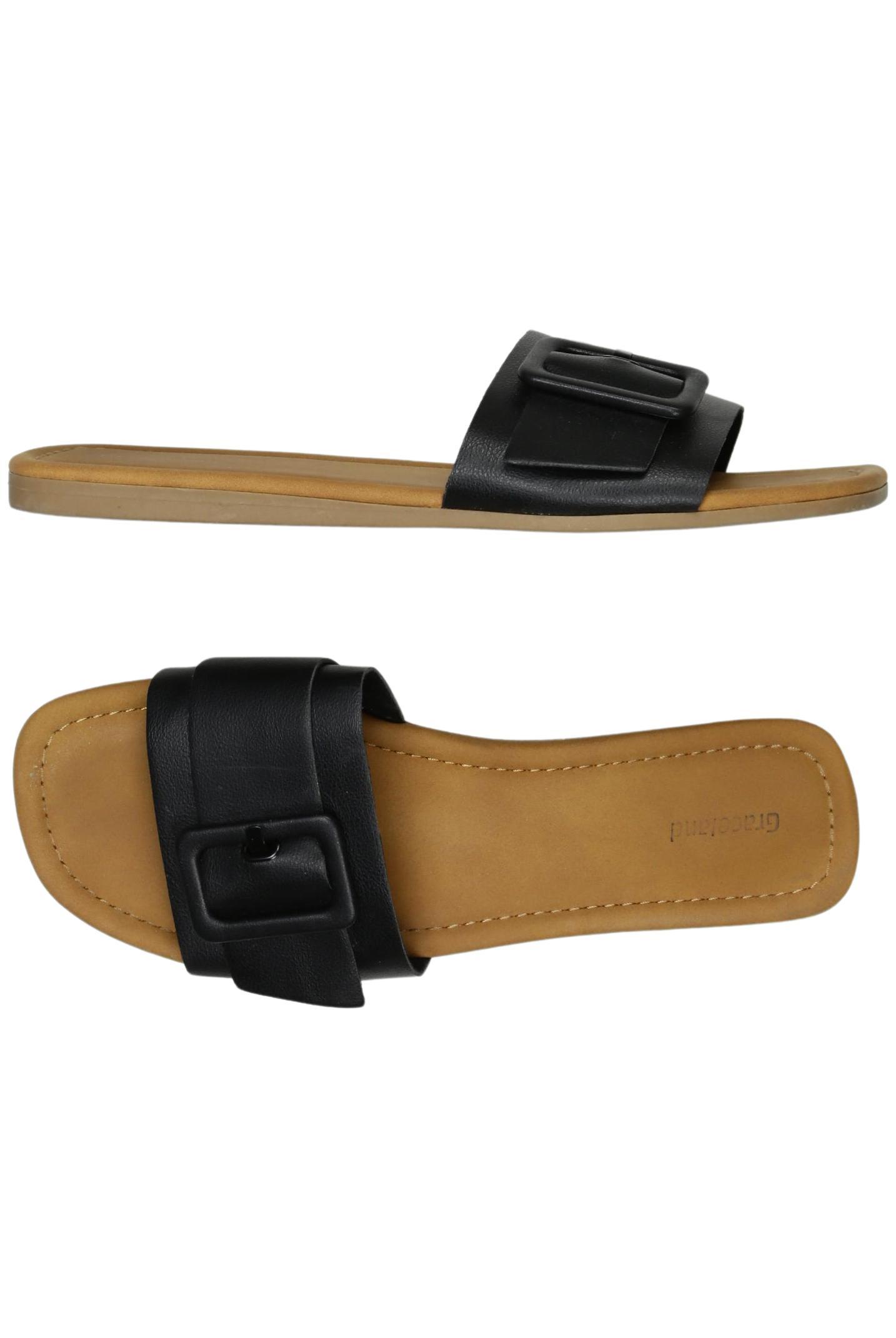 

Graceland Damen Sandale, schwarz, Gr. 40