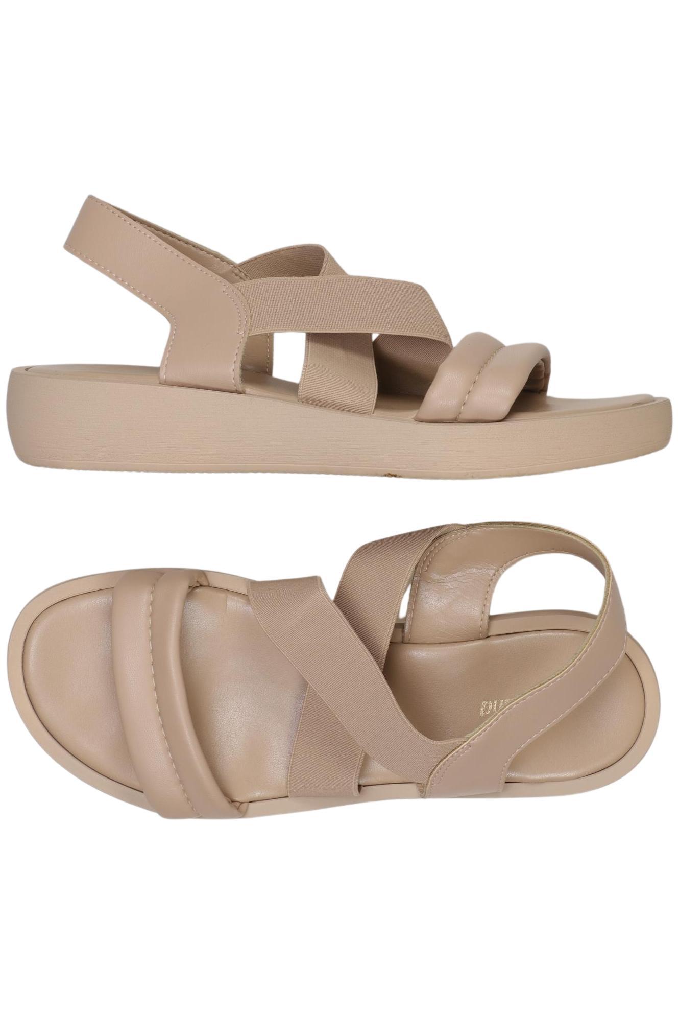 

Graceland Damen Sandale, beige, Gr. 39