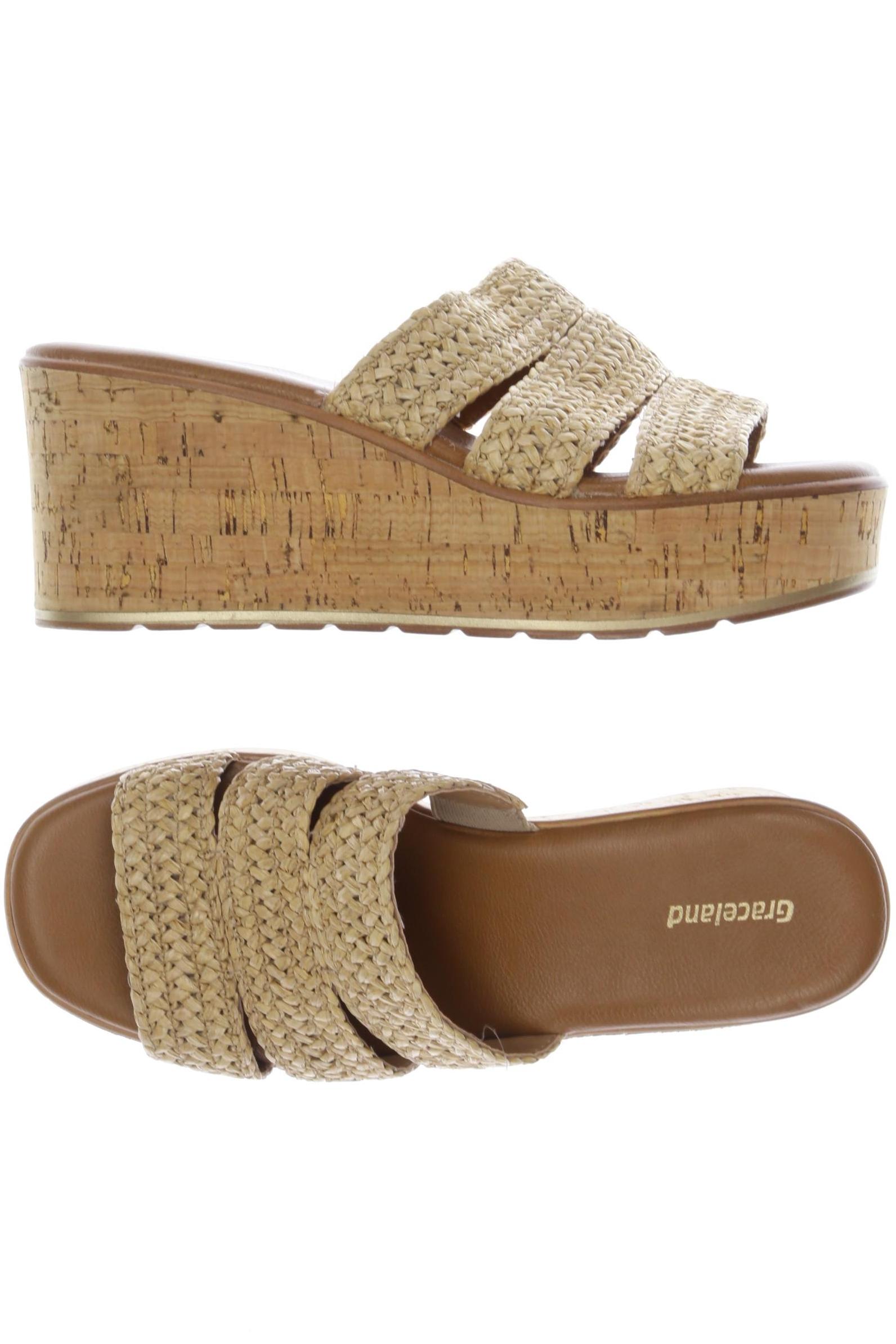 

Graceland Damen Sandale, beige, Gr. 38