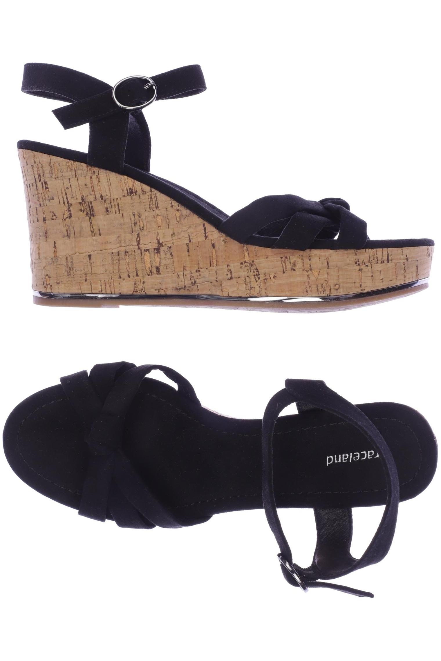 

Graceland Damen Sandale, schwarz, Gr. 39