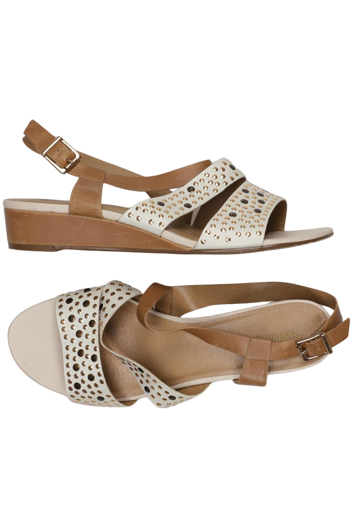 

Graceland Damen Sandale, beige, Gr. 40
