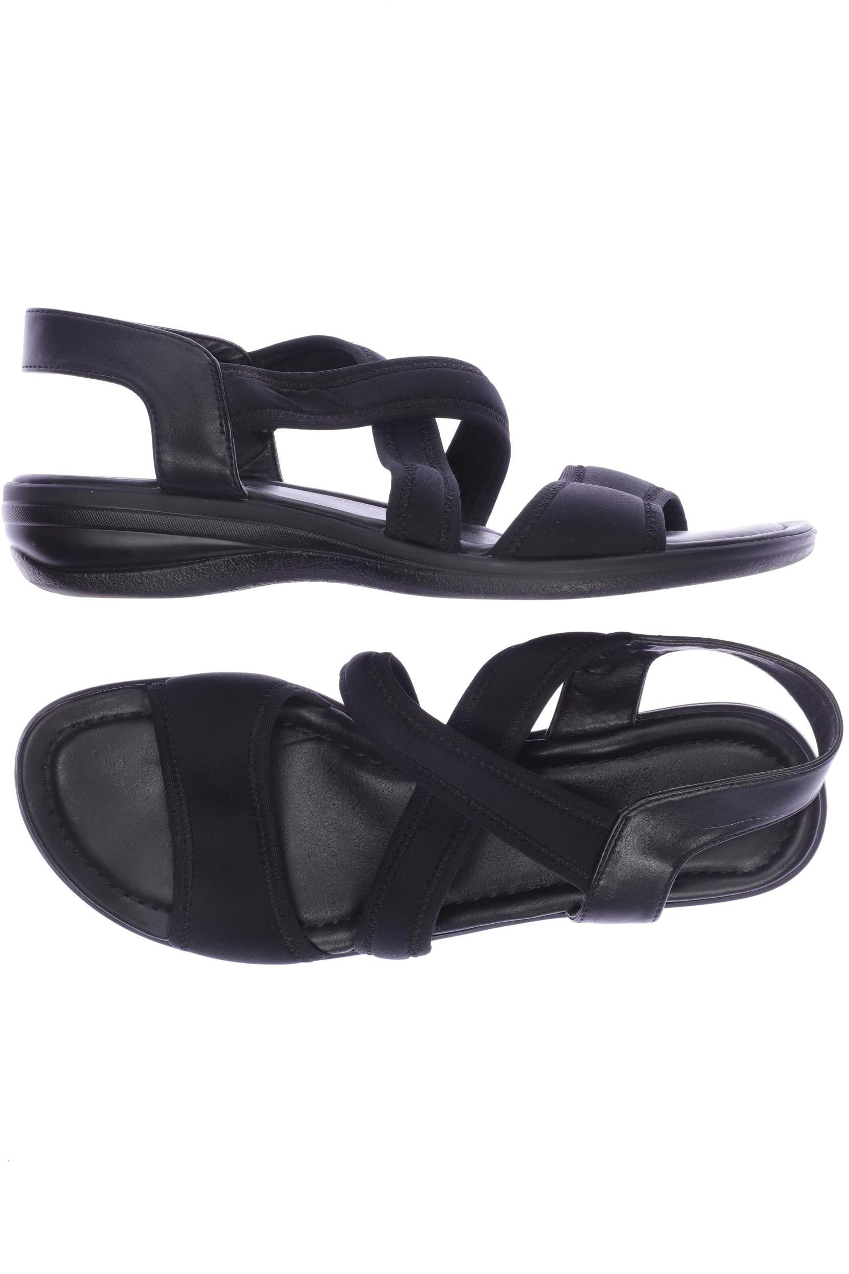 

Graceland Damen Sandale, schwarz, Gr. 40