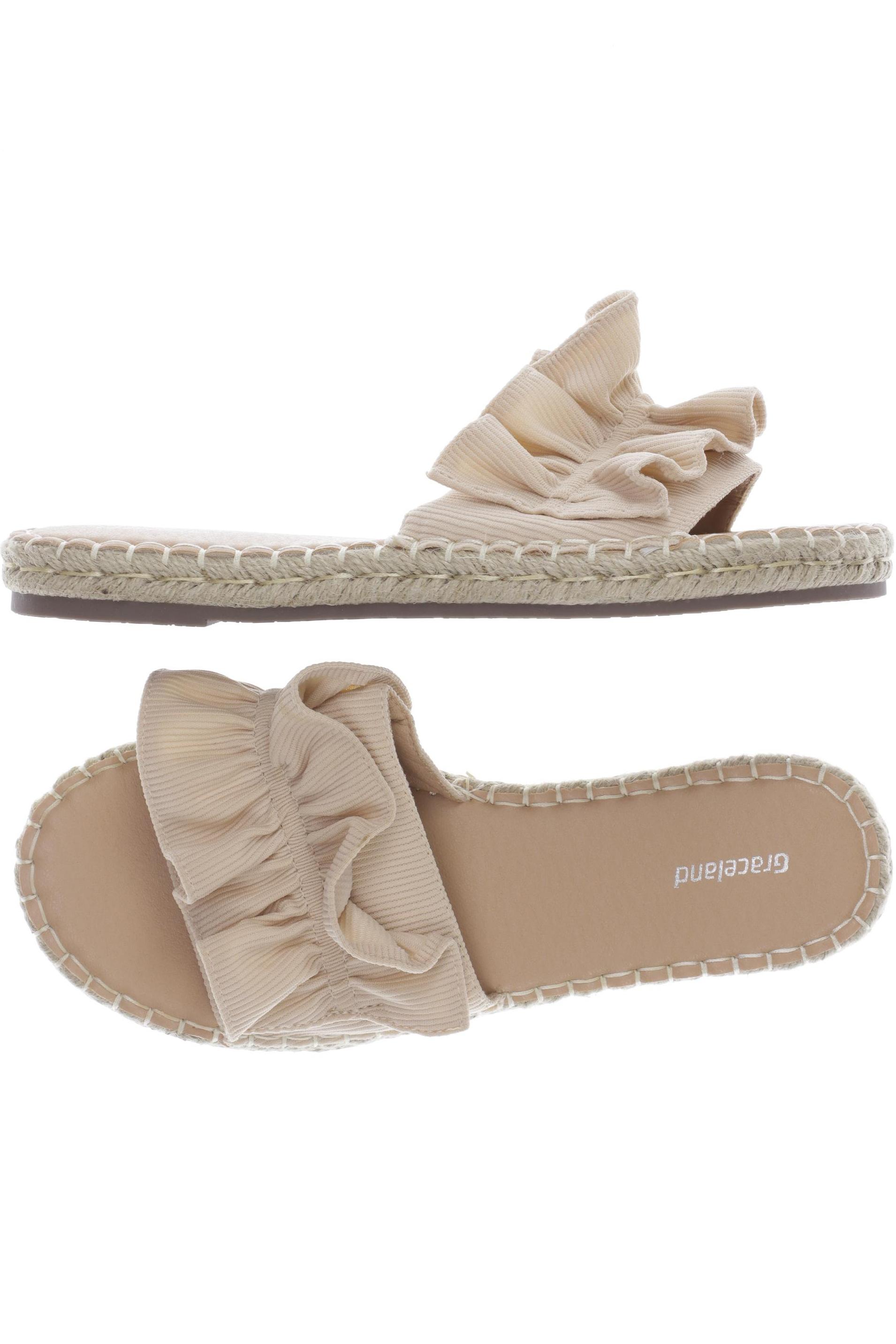 

Graceland Damen Sandale, beige, Gr. 39