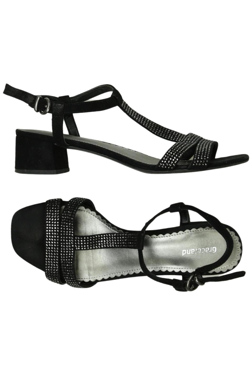 

Graceland Damen Sandale, schwarz, Gr. 37