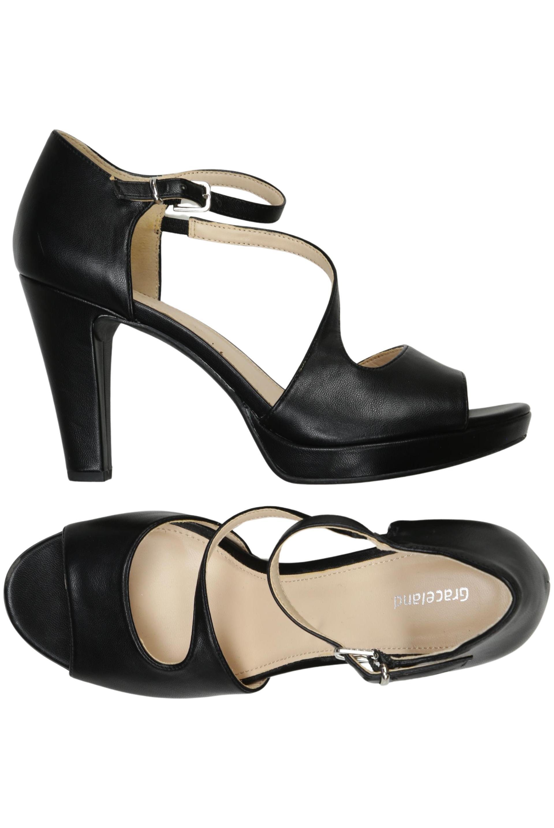 

Graceland Damen Sandale, schwarz, Gr. 40