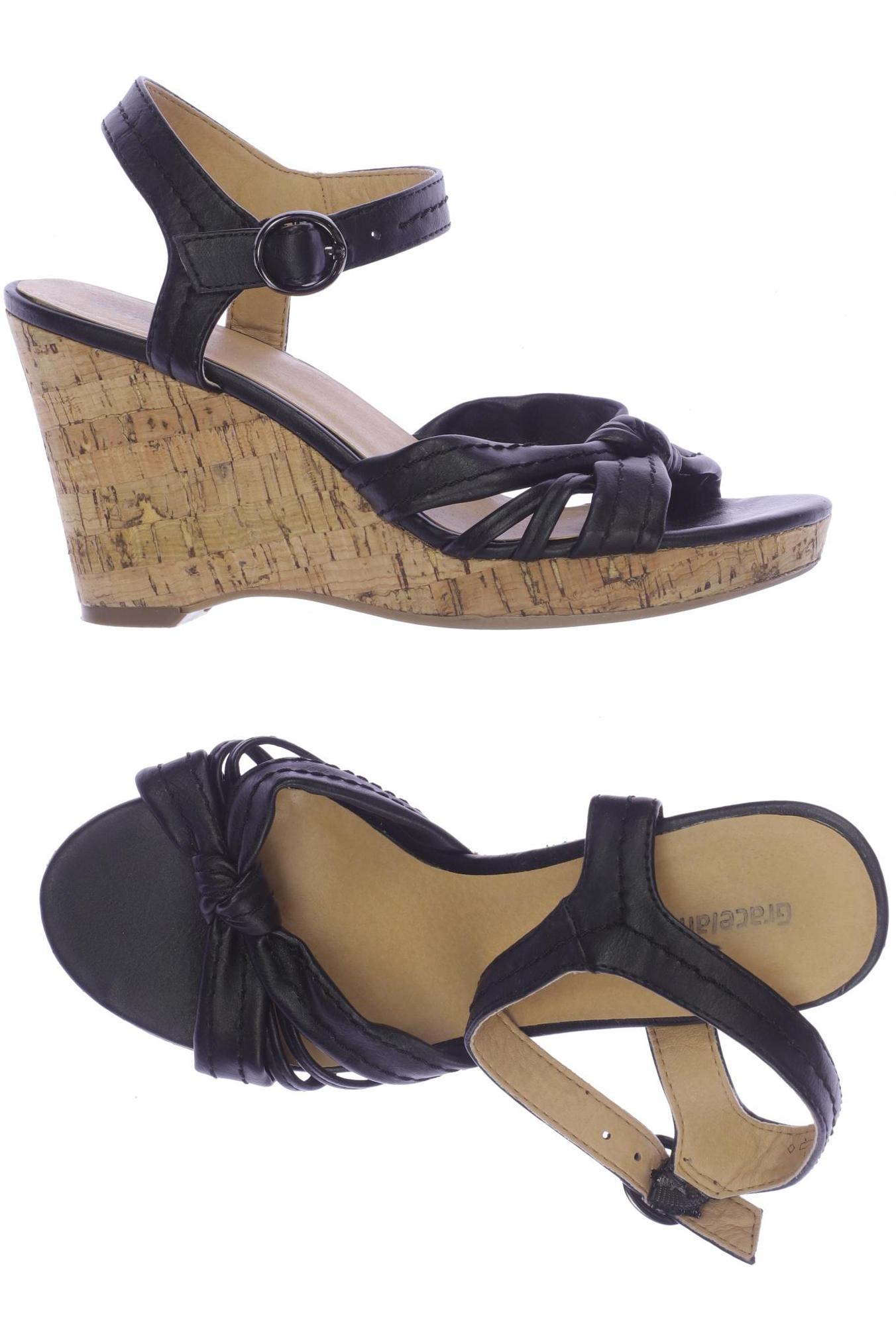 

Graceland Damen Sandale, schwarz, Gr. 37