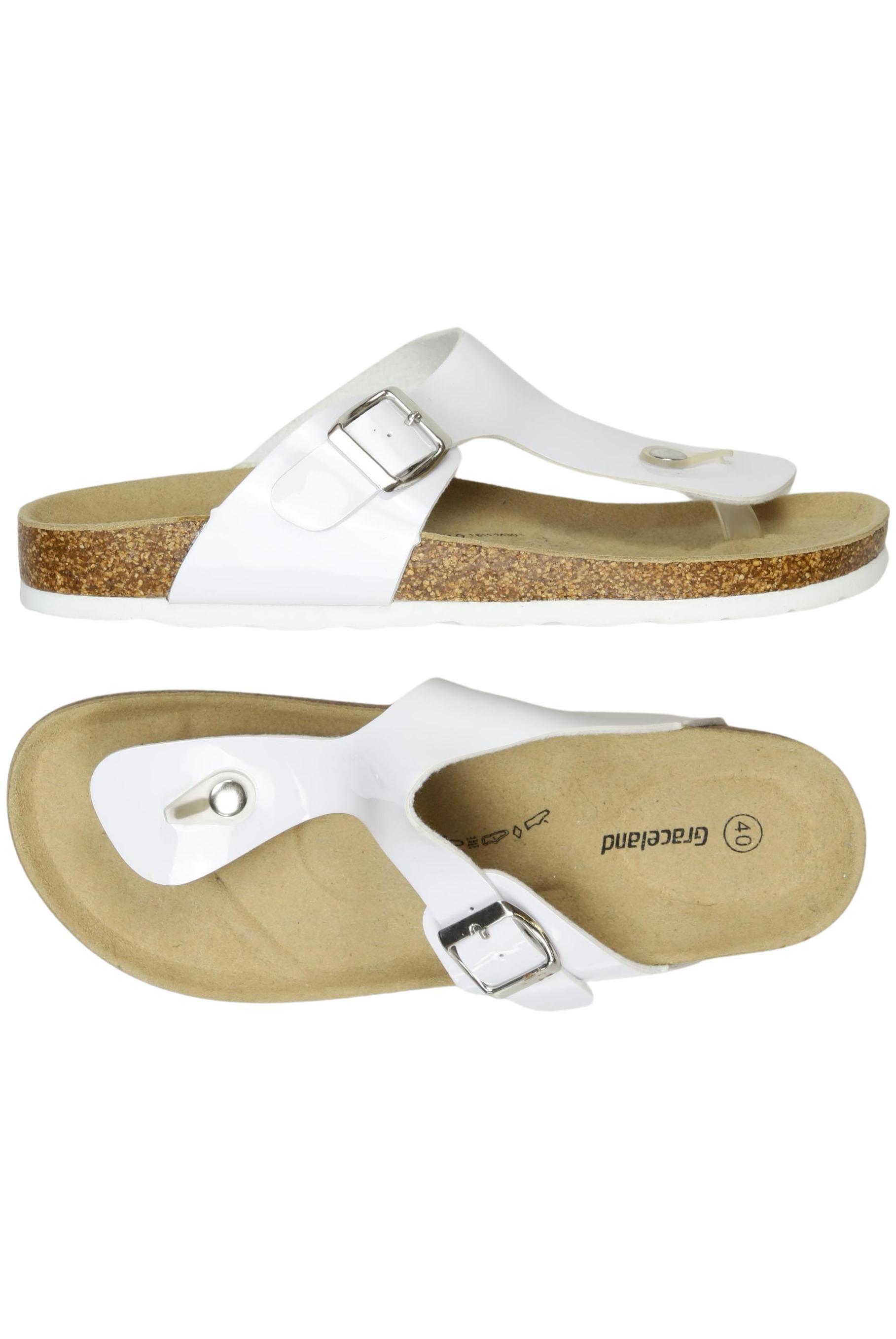 

Graceland Damen Sandale, weiß, Gr. 40