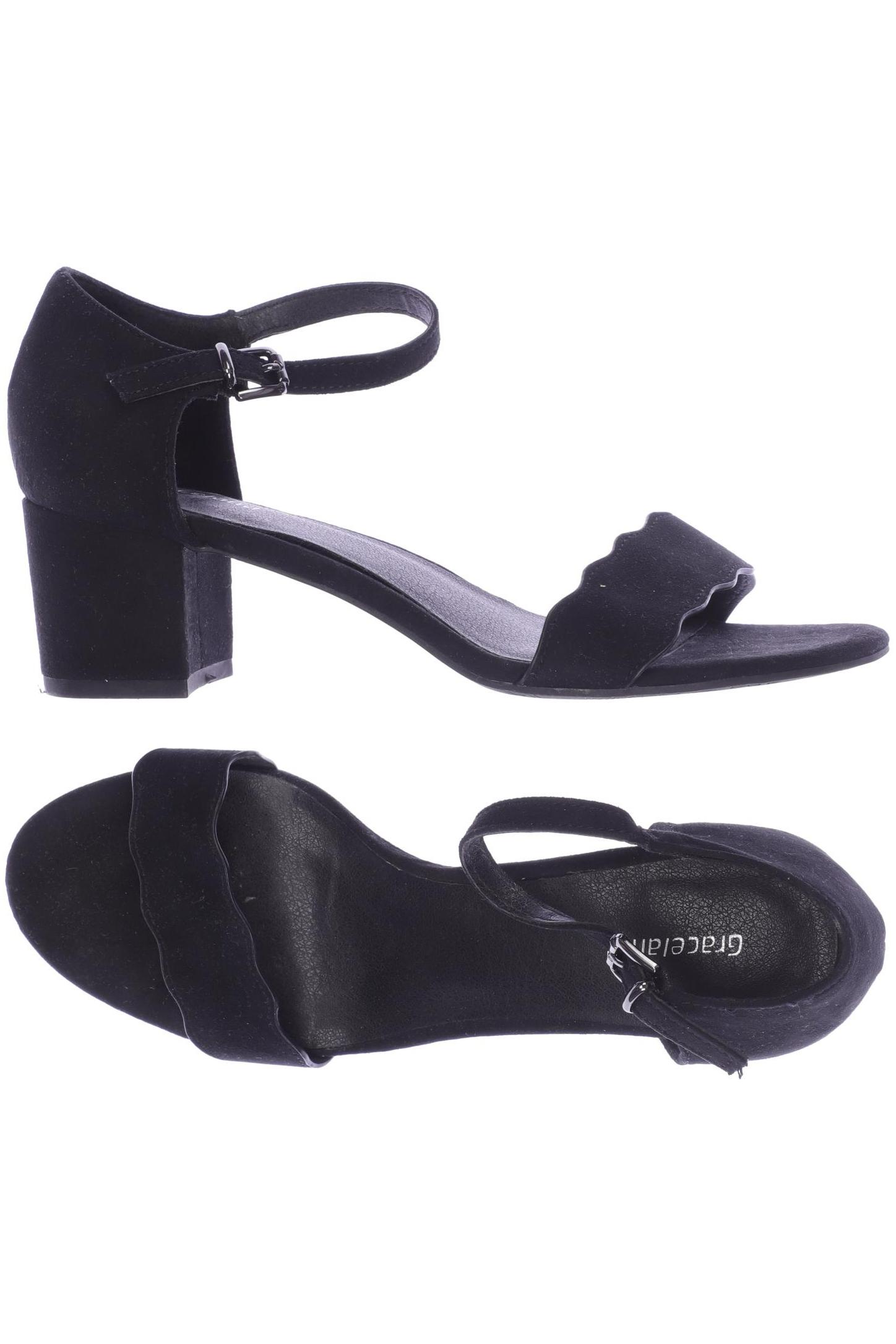 

Graceland Damen Sandale, schwarz