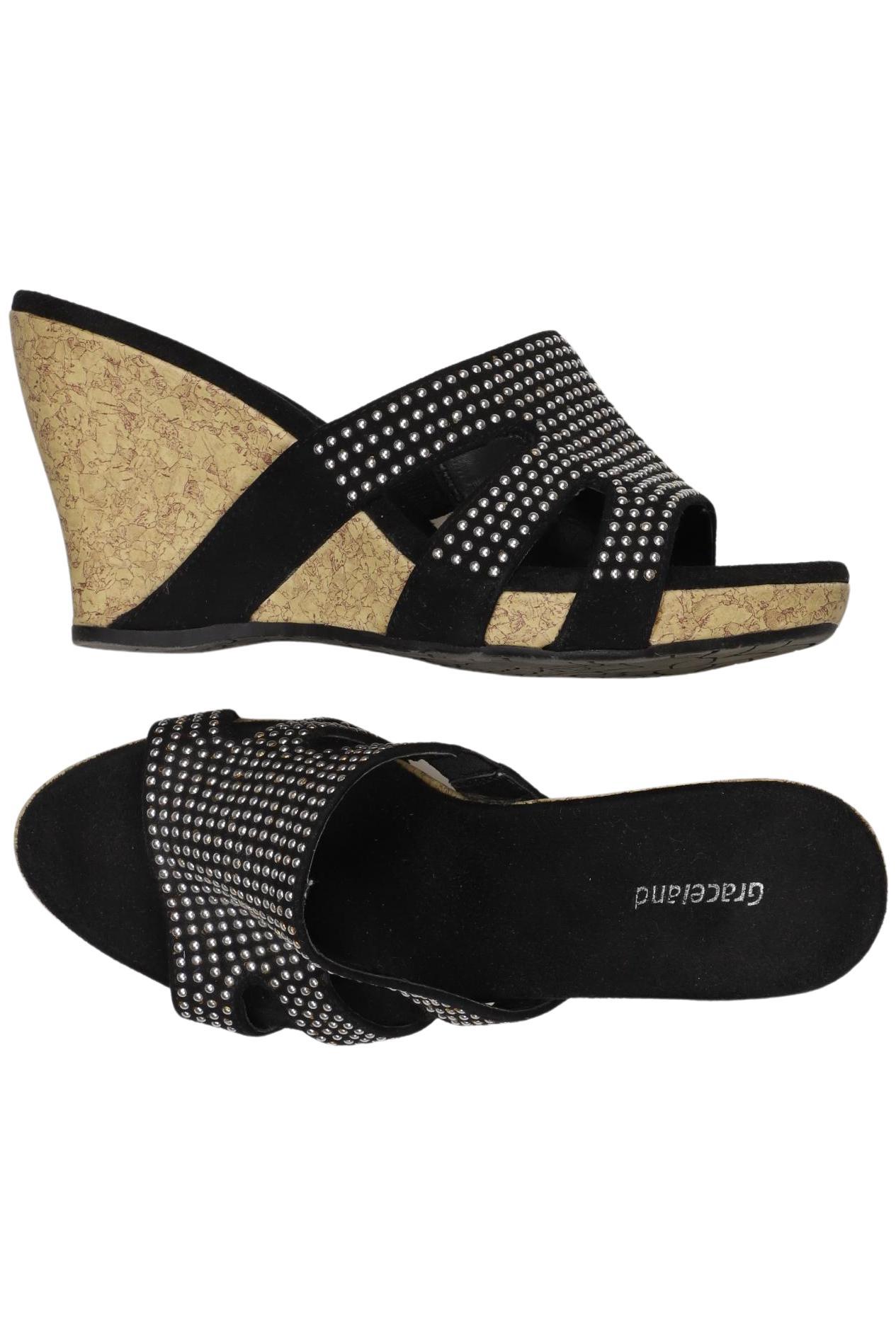 

Graceland Damen Sandale, schwarz, Gr. 39