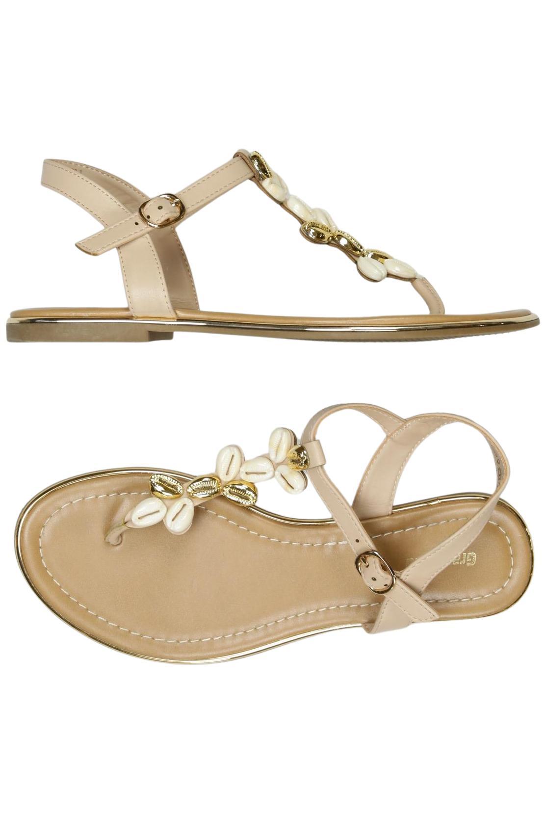 

Graceland Damen Sandale, beige, Gr. 42