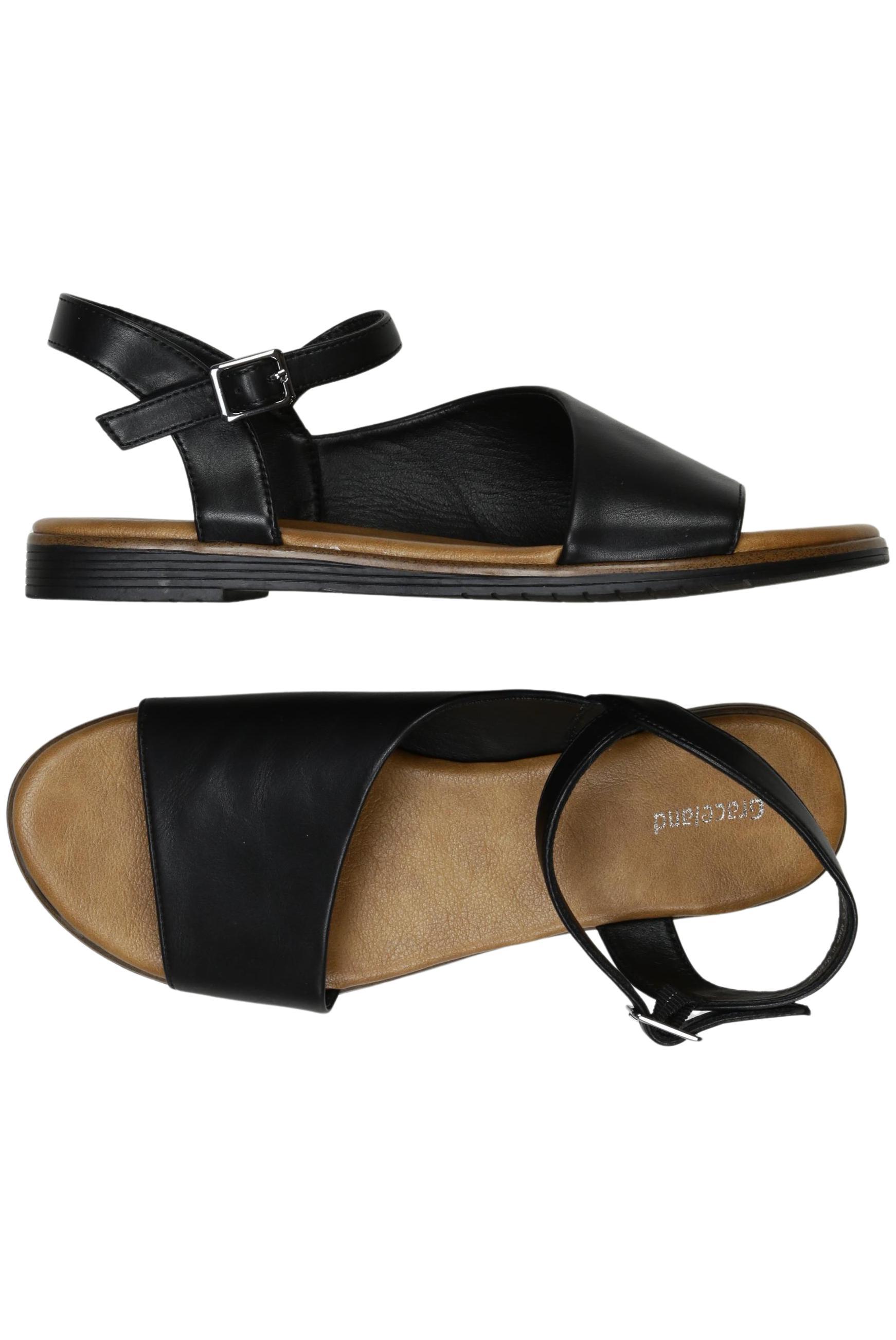 

Graceland Damen Sandale, schwarz, Gr. 39
