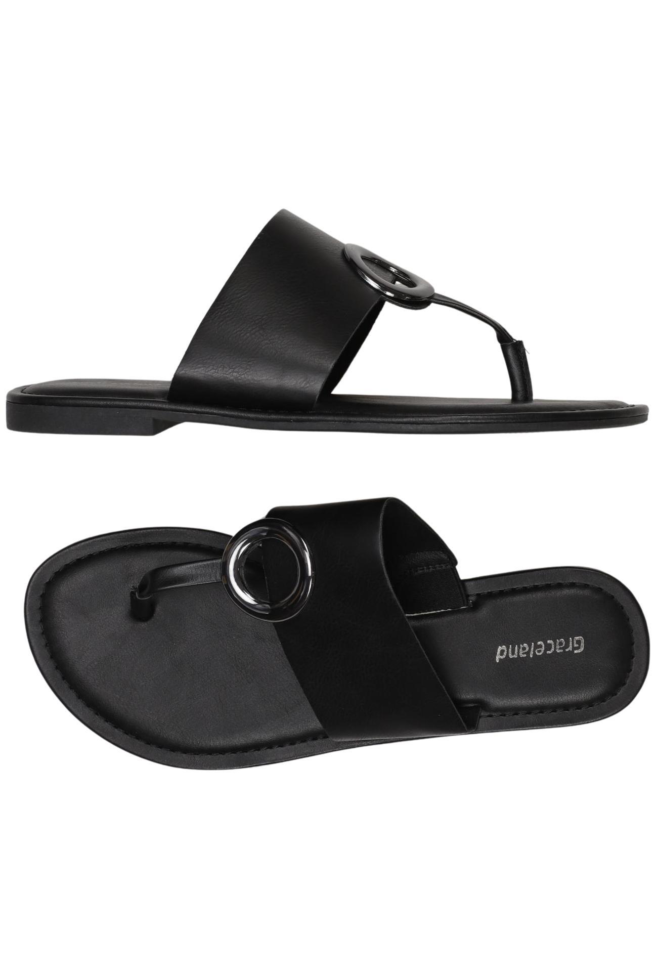 

Graceland Damen Sandale, schwarz, Gr. 37