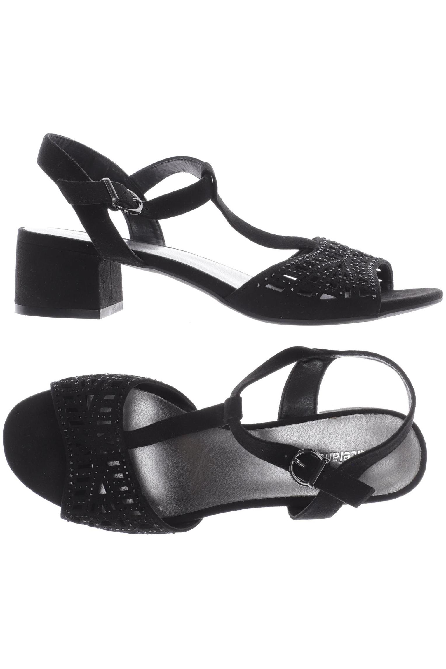 

Graceland Damen Sandale, schwarz, Gr. 39