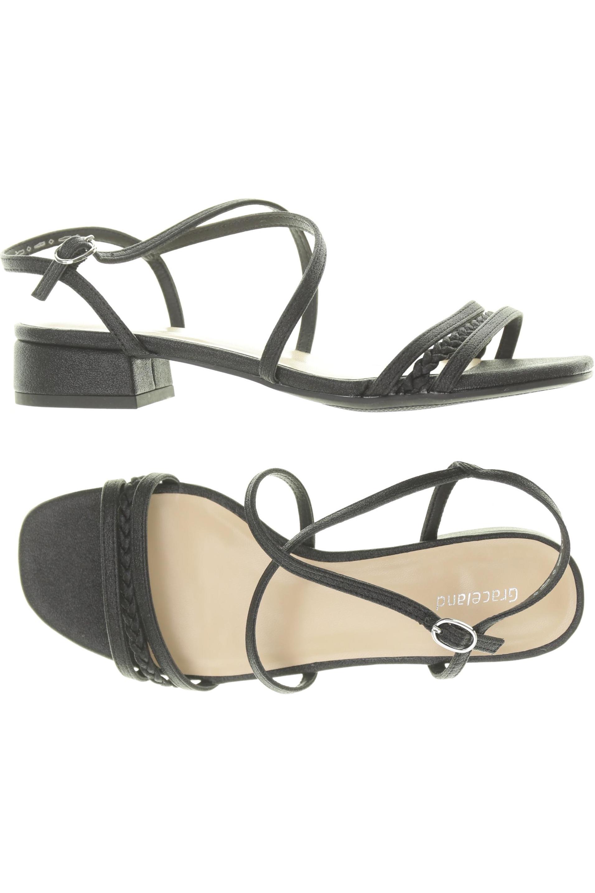 

Graceland Damen Sandale, schwarz, Gr. 37