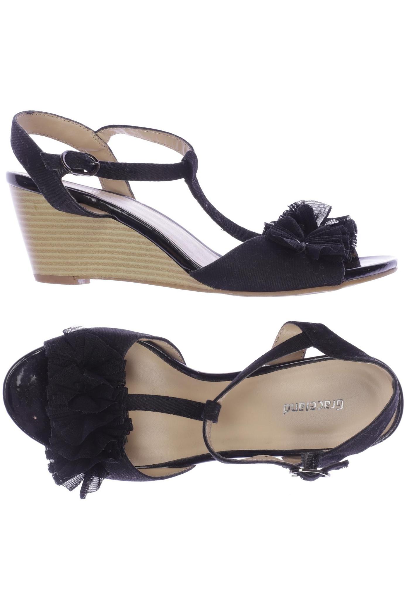 

Graceland Damen Sandale, schwarz, Gr. 37