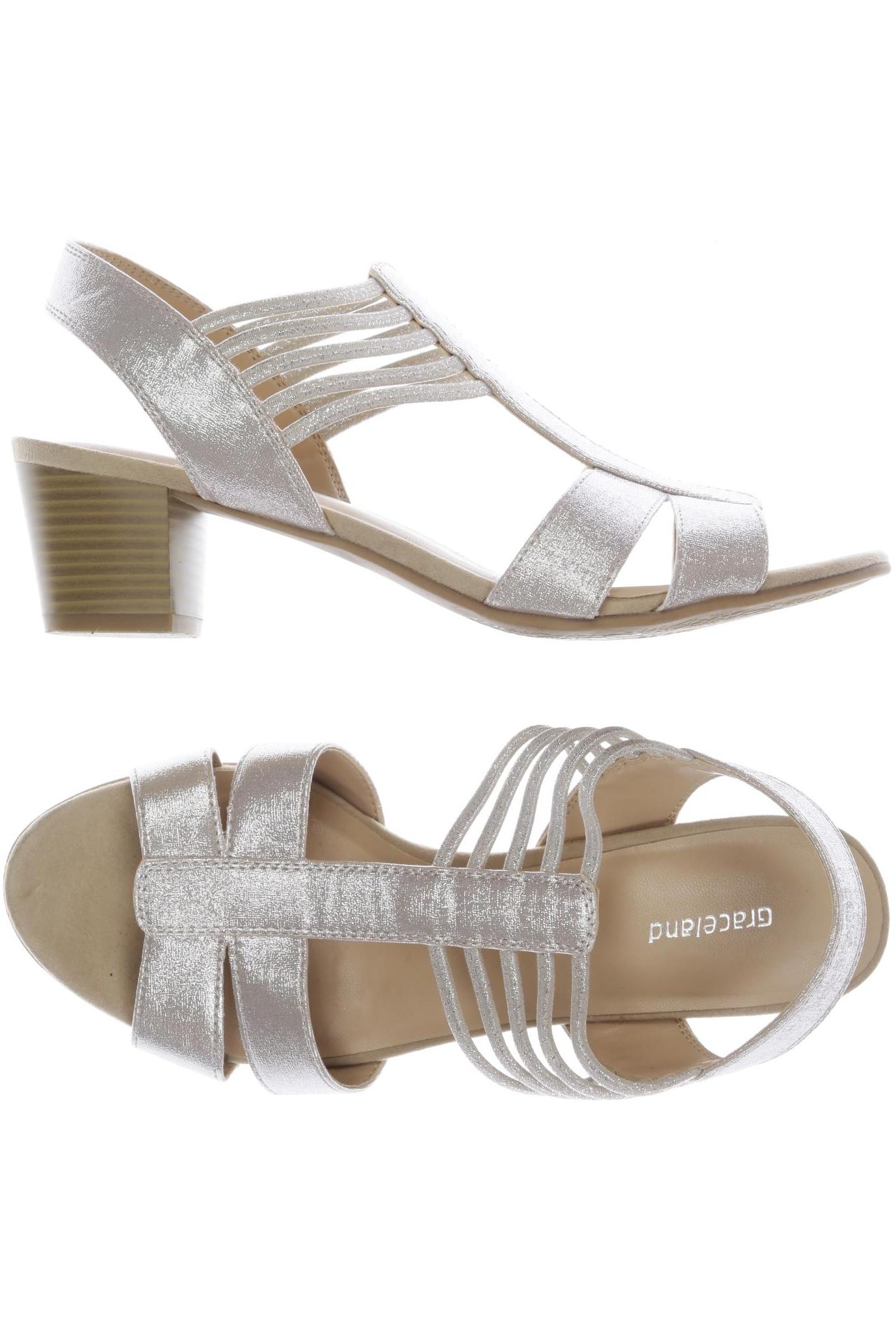 

Graceland Damen Sandale, beige, Gr. 39
