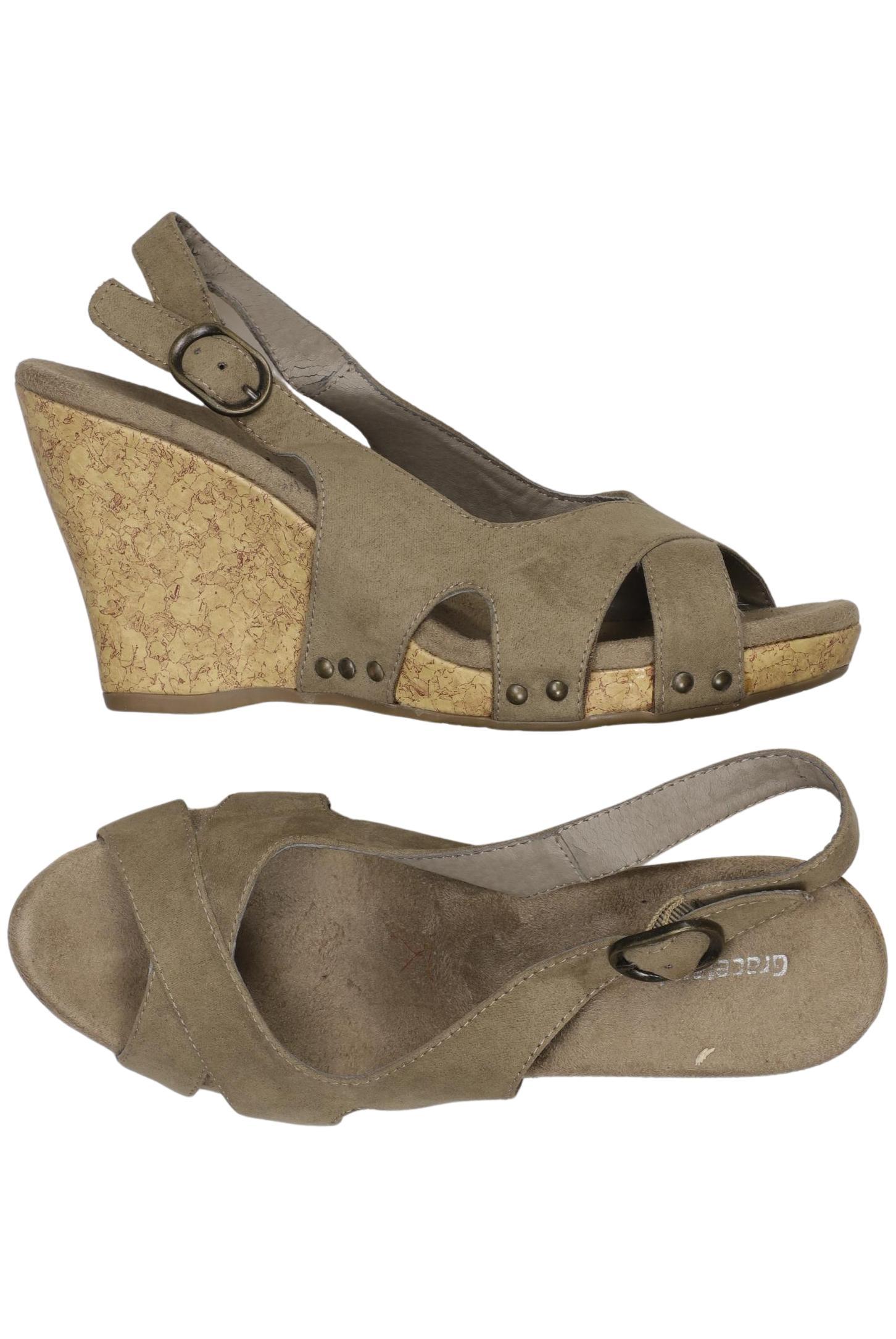 

Graceland Damen Sandale, grau, Gr. 39