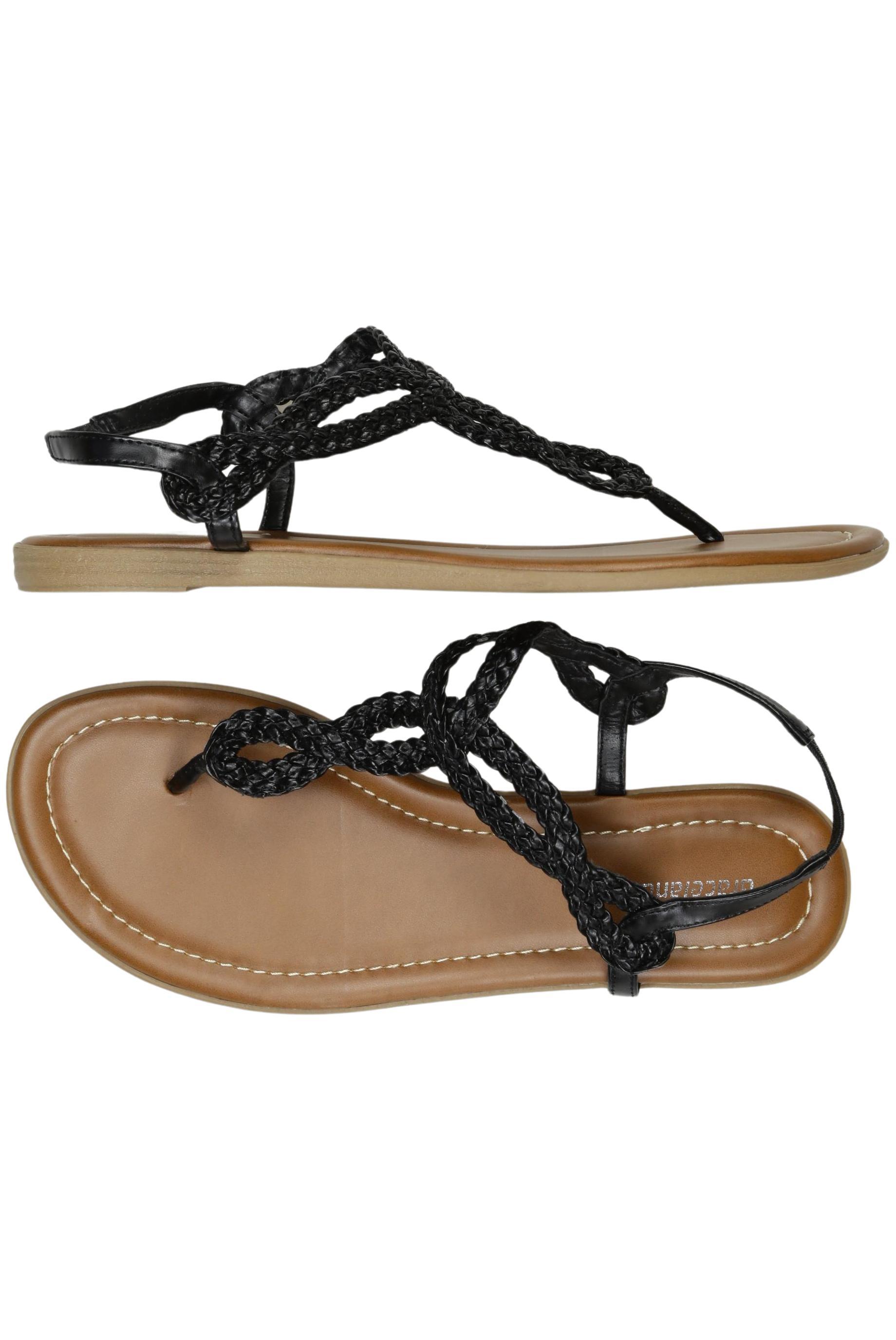 

Graceland Damen Sandale, schwarz, Gr. 39