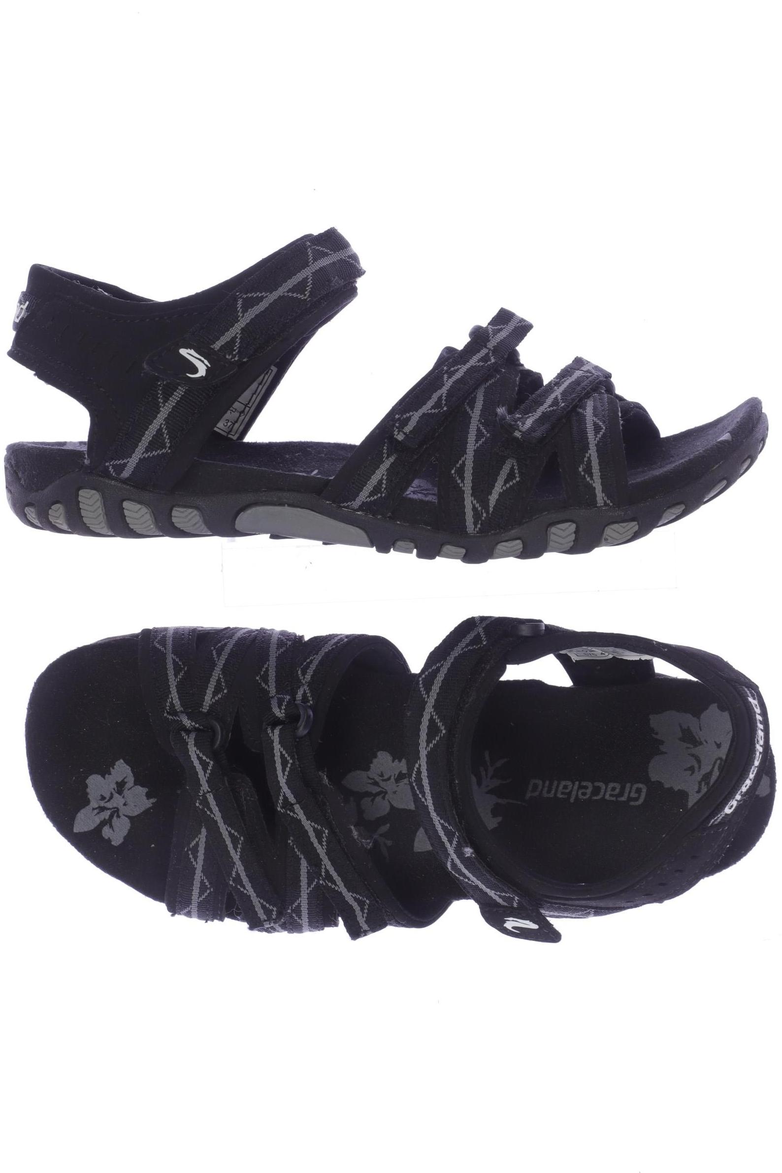 

Graceland Damen Sandale, schwarz, Gr. 37