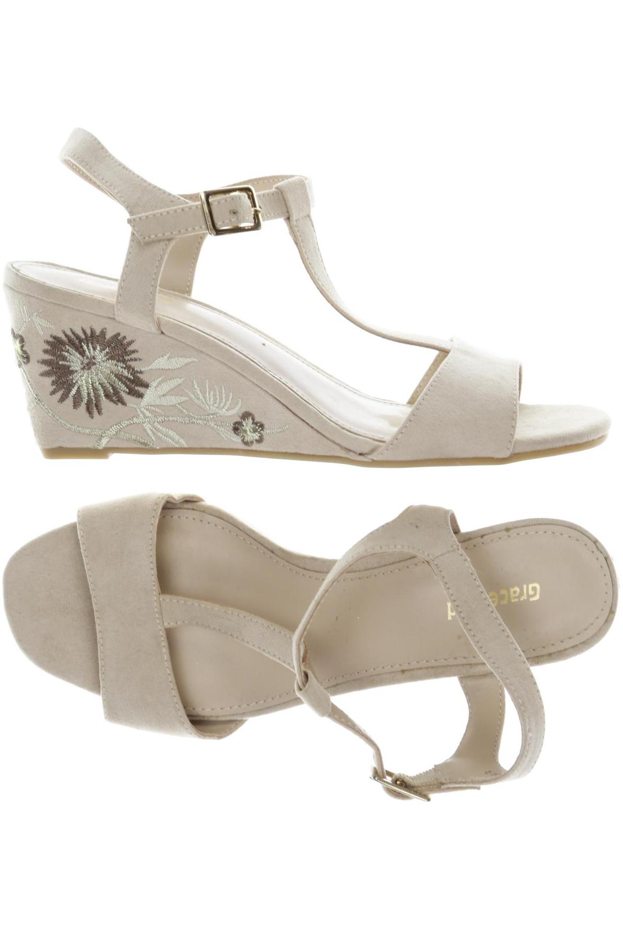 

Graceland Damen Sandale, beige, Gr. 36