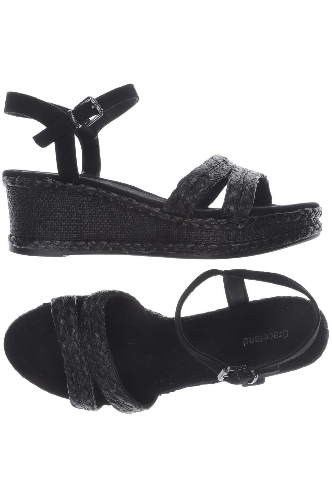 

Graceland Damen Sandale, schwarz