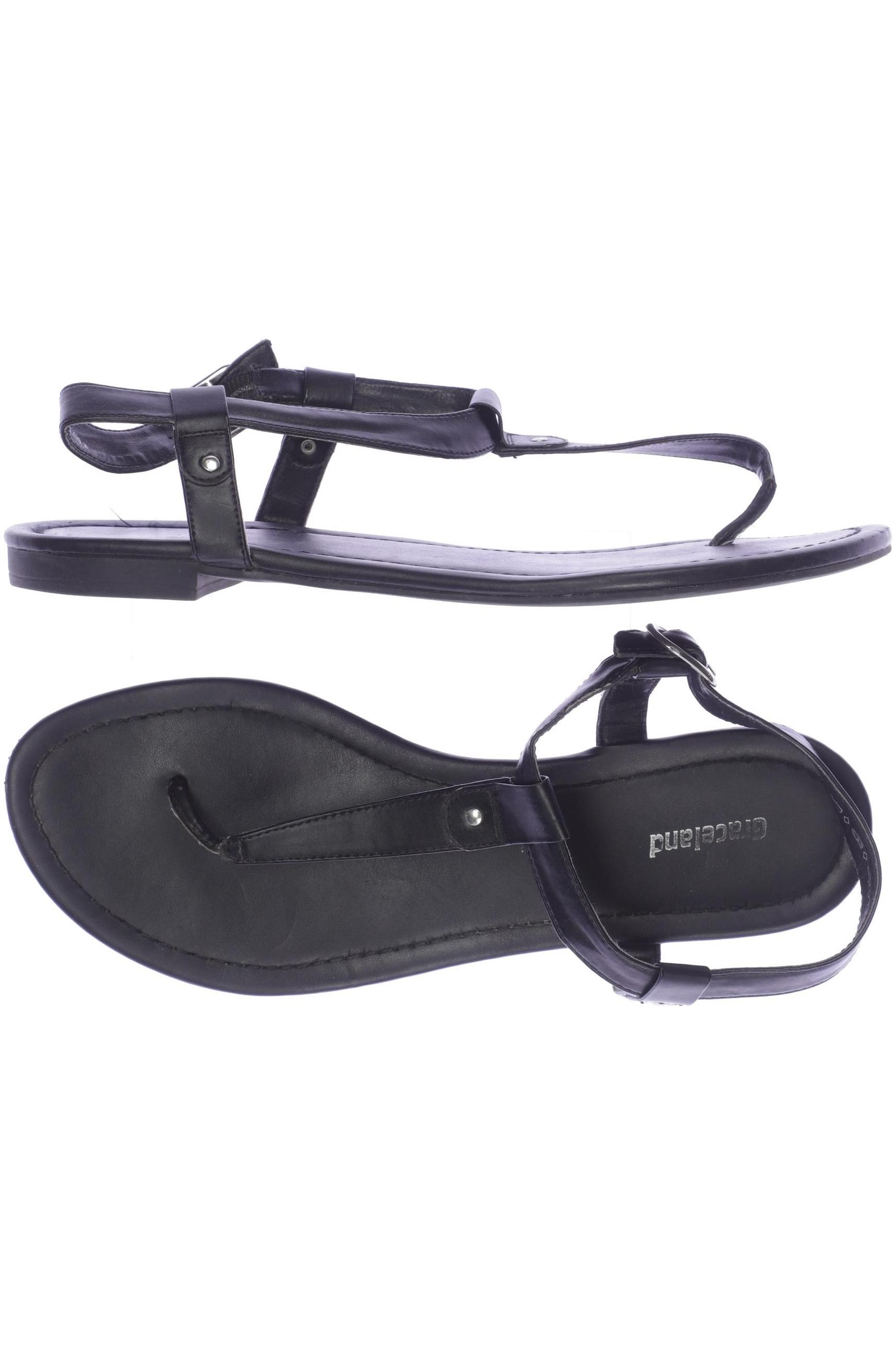 

Graceland Damen Sandale, schwarz, Gr. 39
