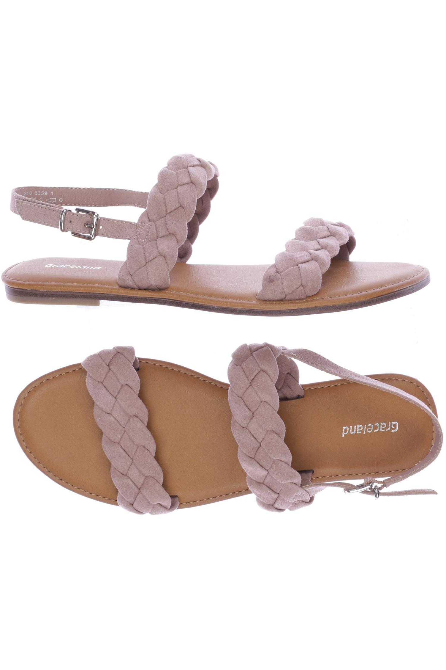 

Graceland Damen Sandale, pink, Gr. 40