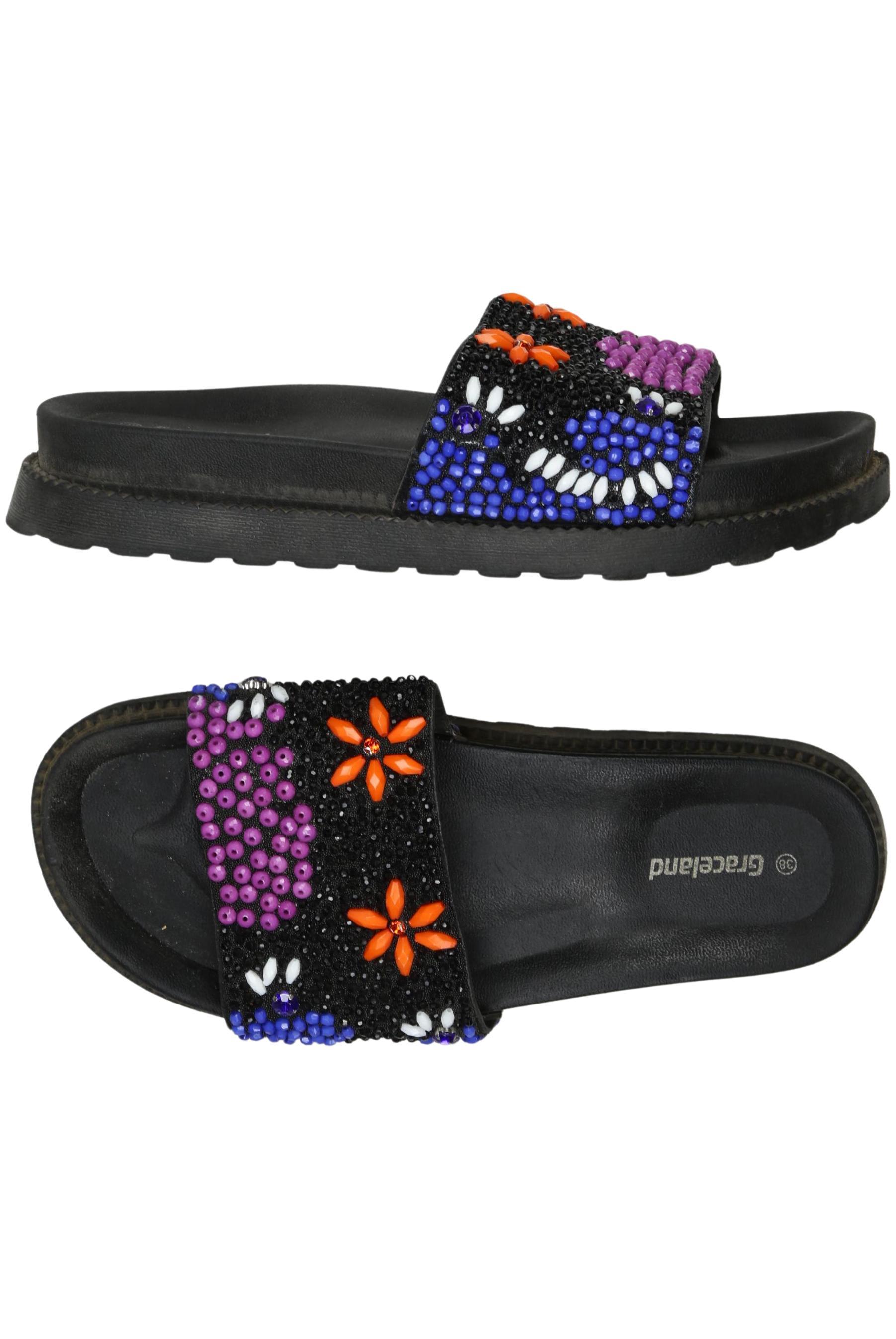 

Graceland Damen Sandale, schwarz, Gr. 38