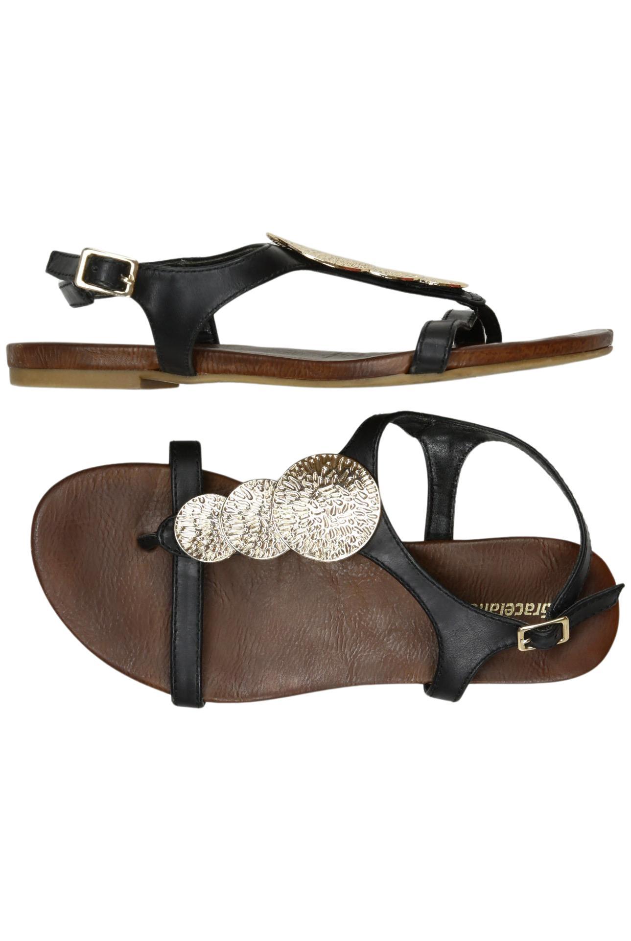 

Graceland Damen Sandale, schwarz, Gr. 36