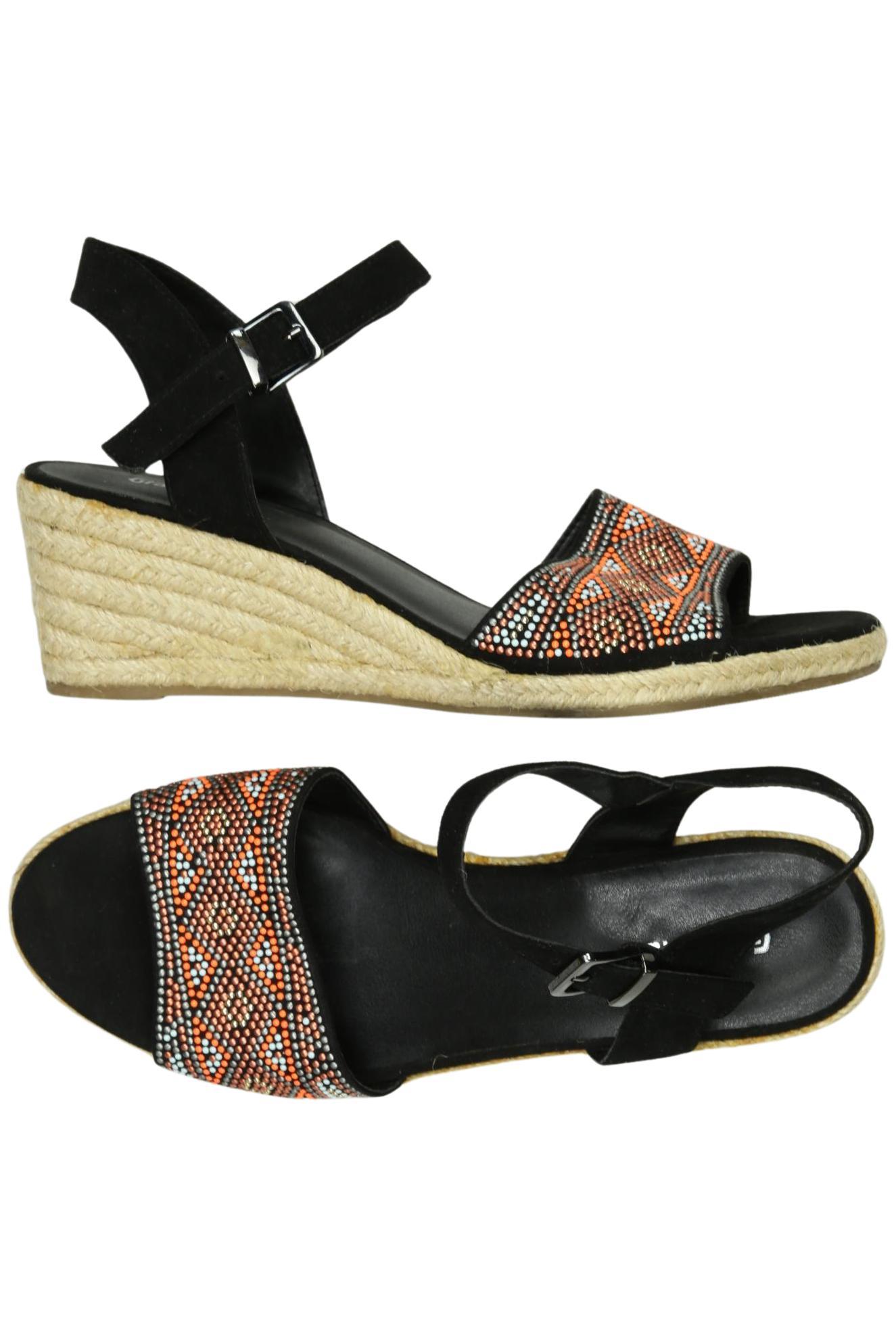 

Graceland Damen Sandale, schwarz, Gr. 42