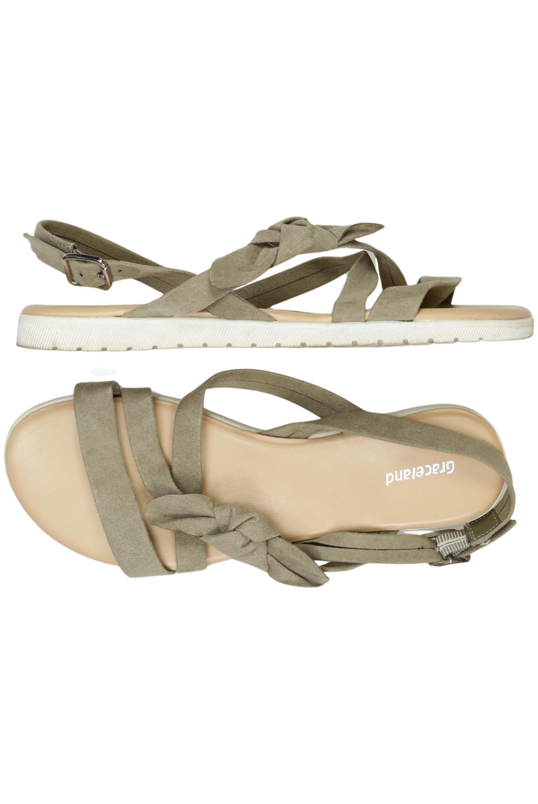 

Graceland Damen Sandale, grün, Gr. 38