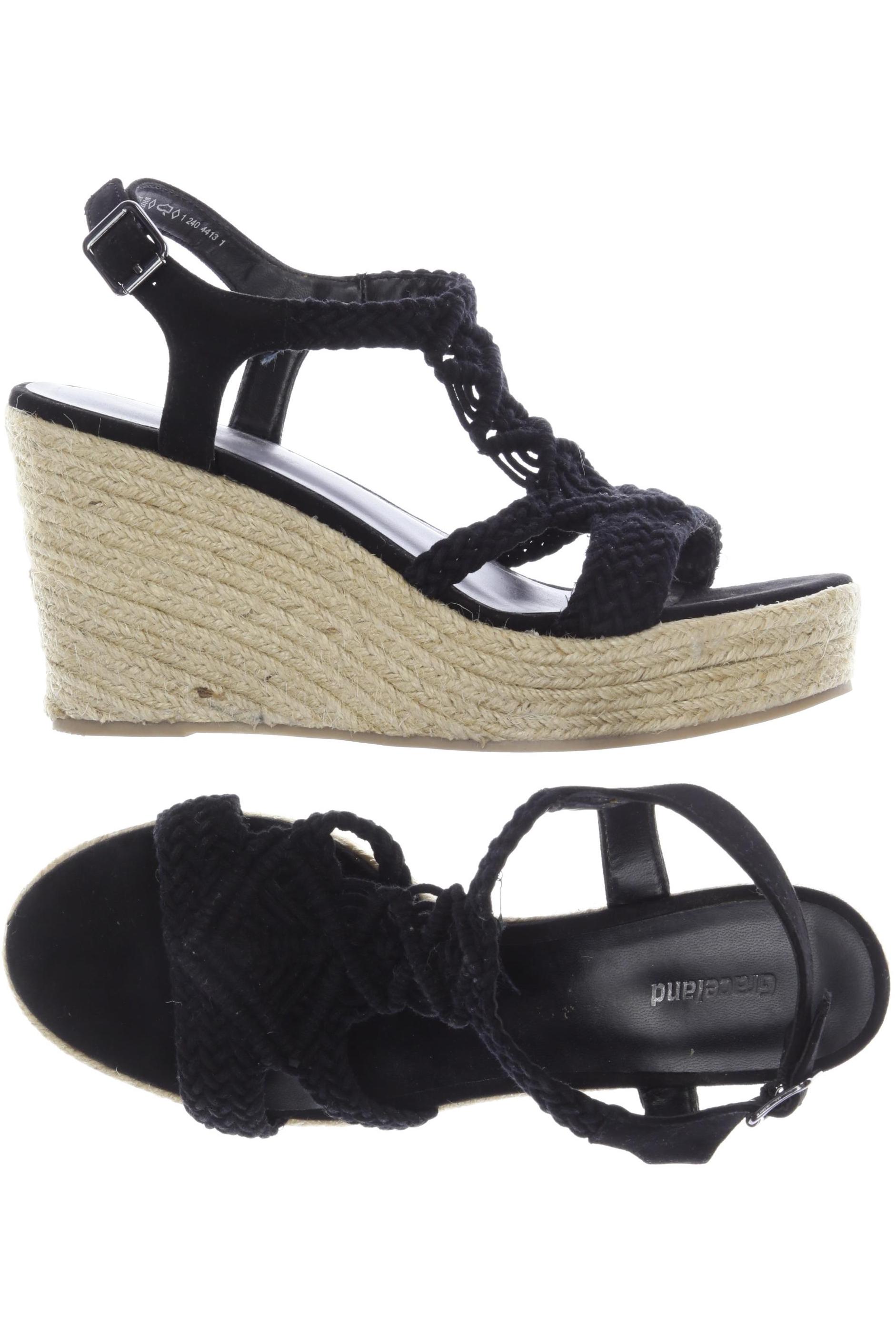 

Graceland Damen Sandale, schwarz, Gr. 40