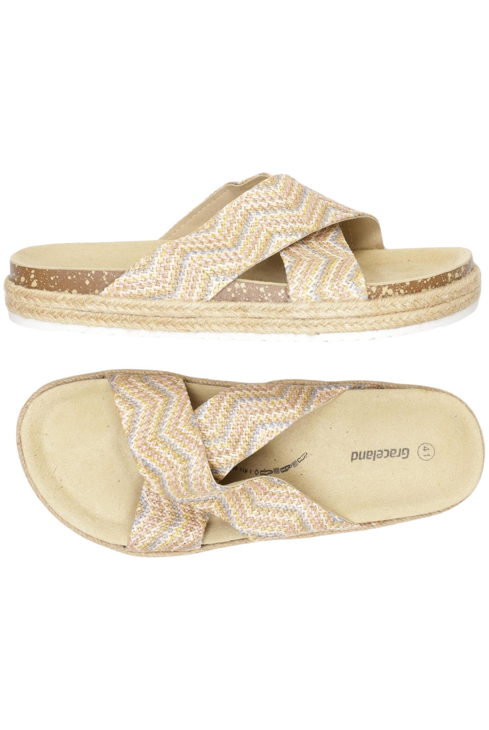 

Graceland Damen Sandale, beige, Gr. 41