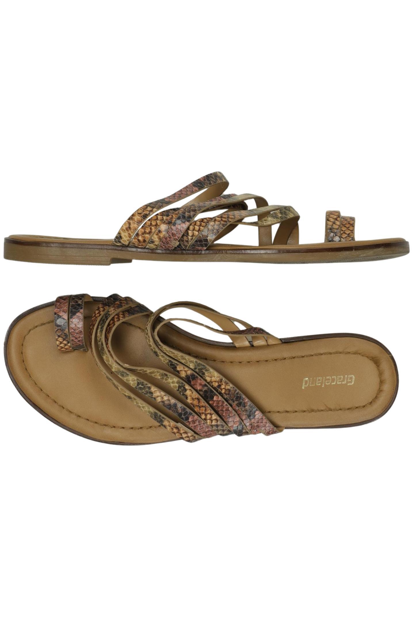

Graceland Damen Sandale, braun, Gr. 40