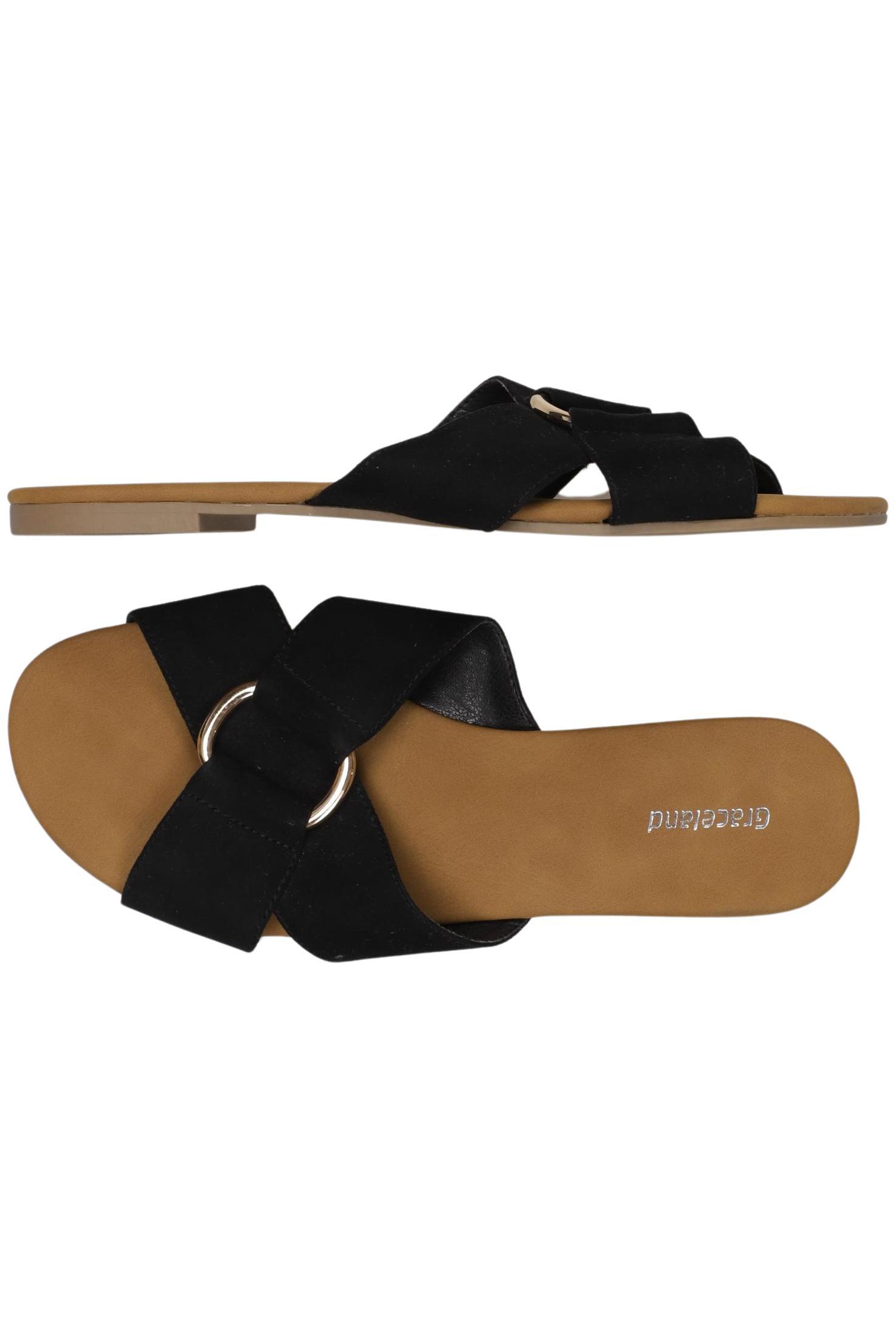 

Graceland Damen Sandale, schwarz, Gr. 37