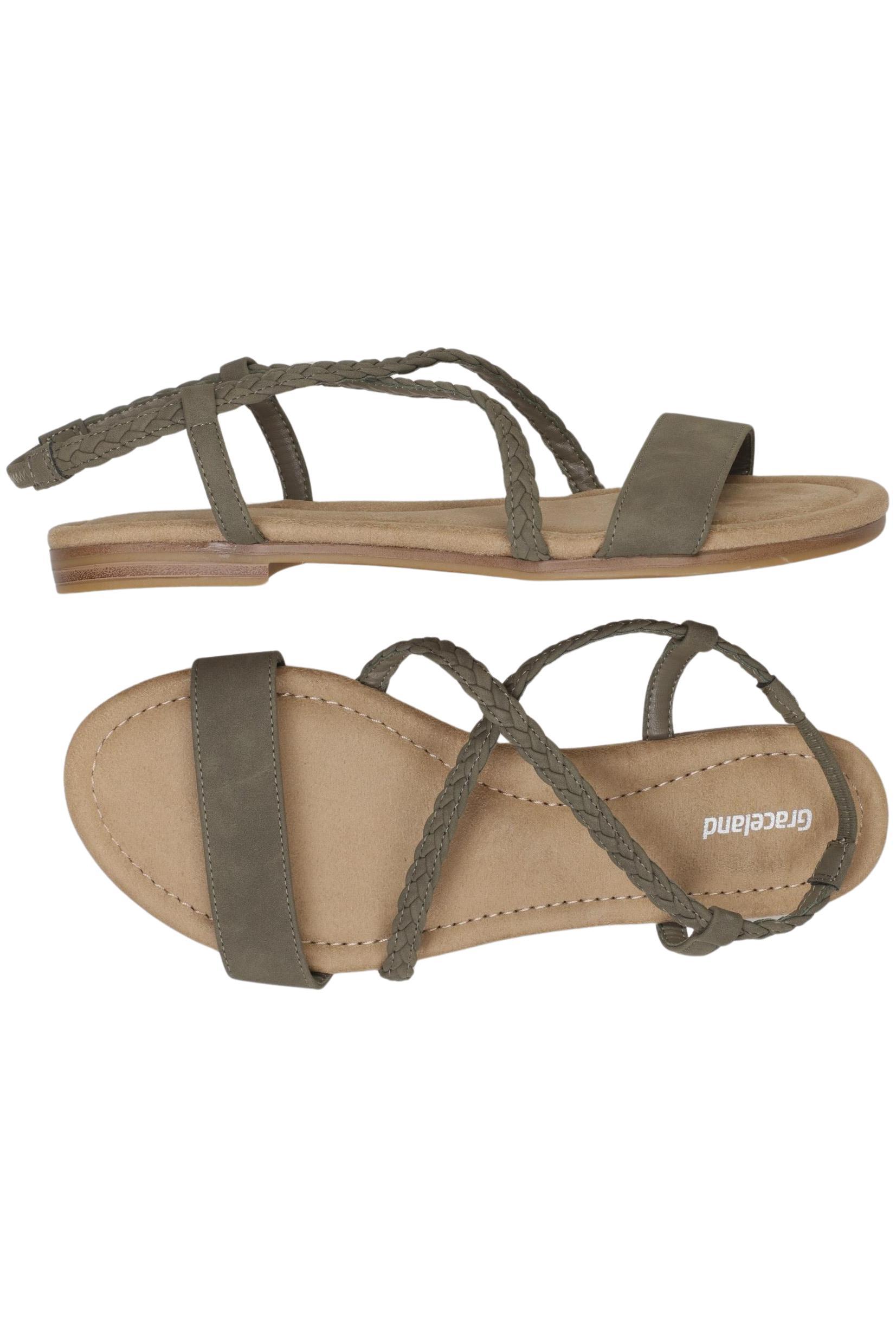 

Graceland Damen Sandale, grün, Gr. 39