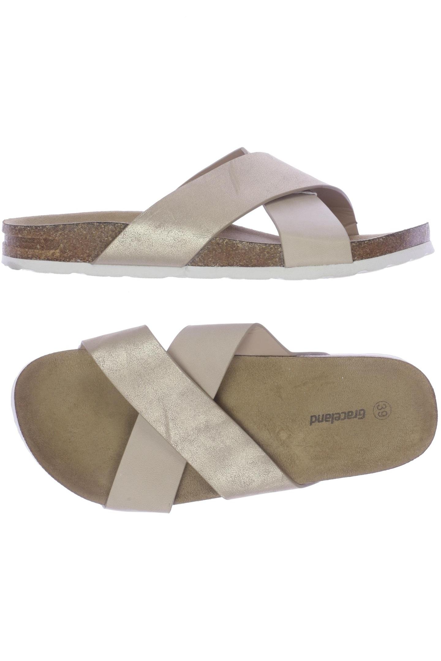 

Graceland Damen Sandale, beige, Gr. 39