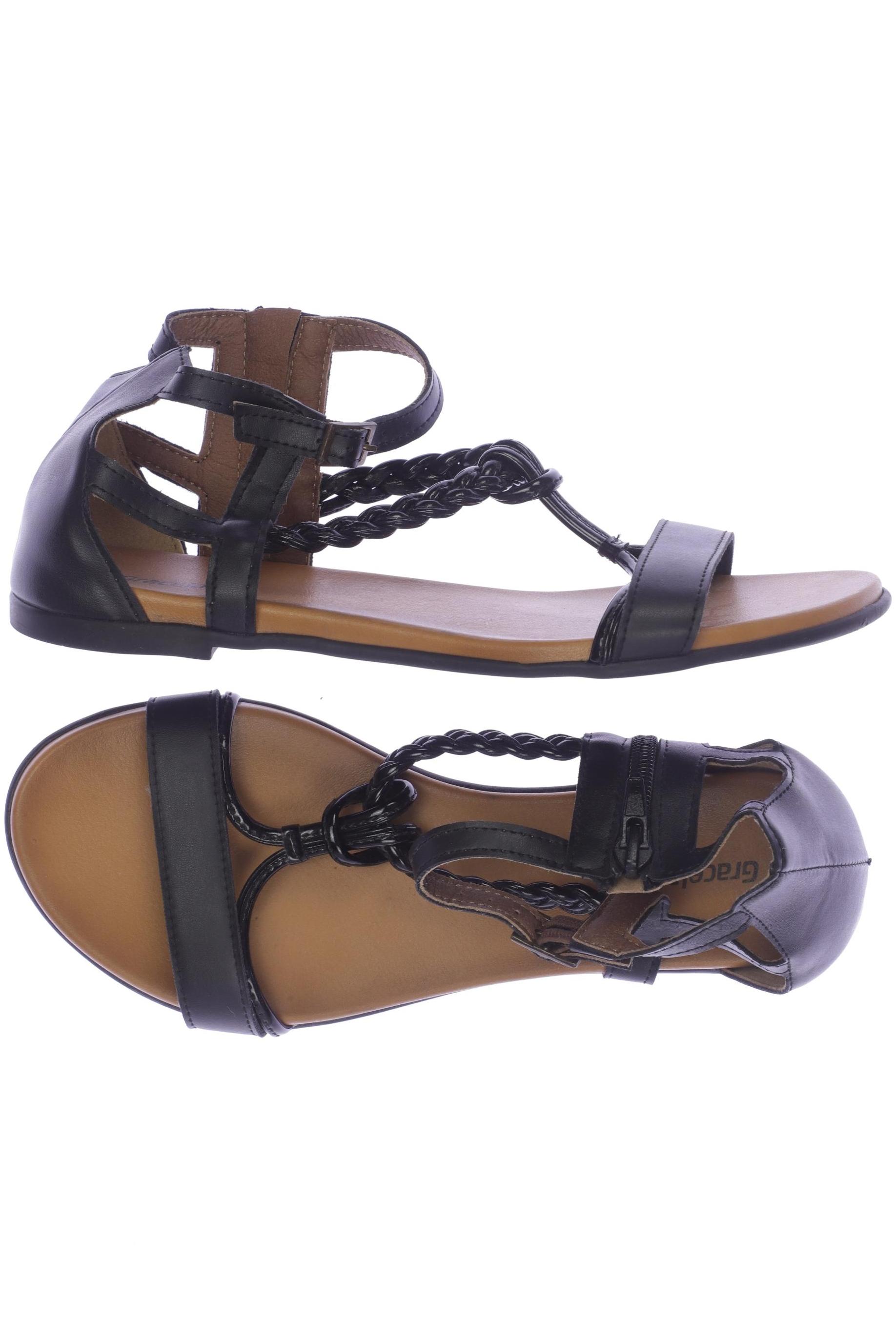 

Graceland Damen Sandale, schwarz, Gr. 38