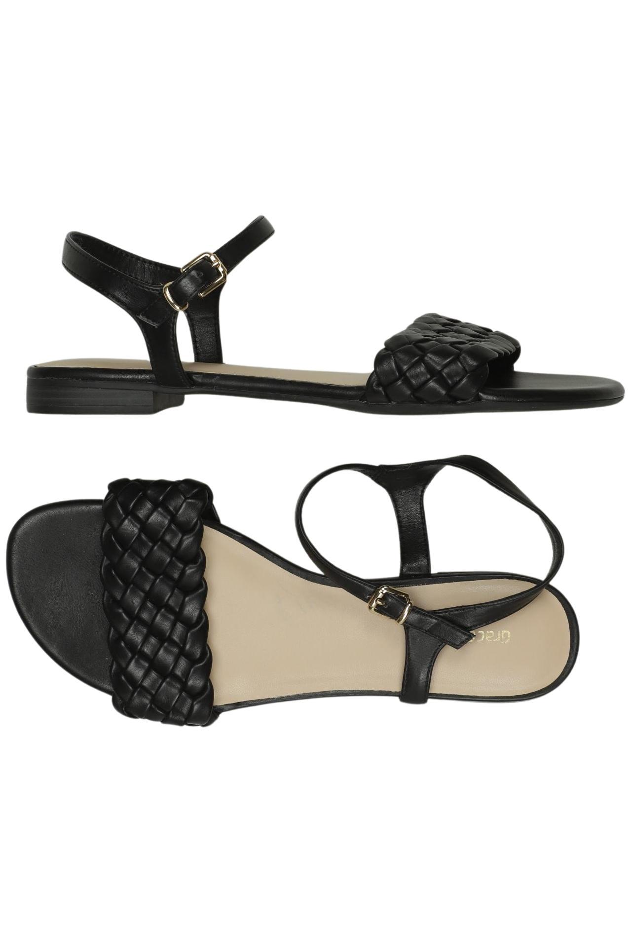

Graceland Damen Sandale, schwarz, Gr. 40