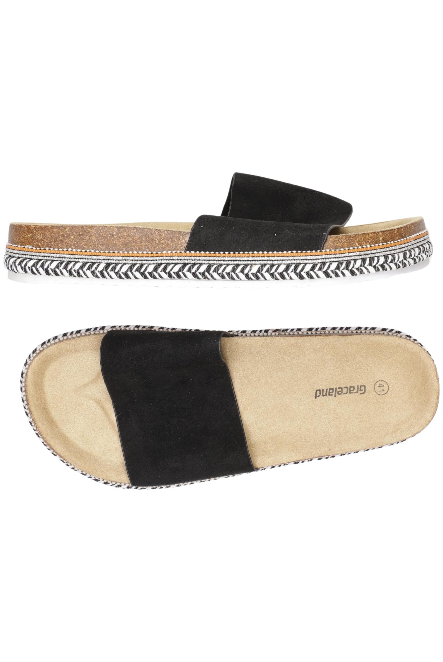 

Graceland Damen Sandale, schwarz, Gr. 41