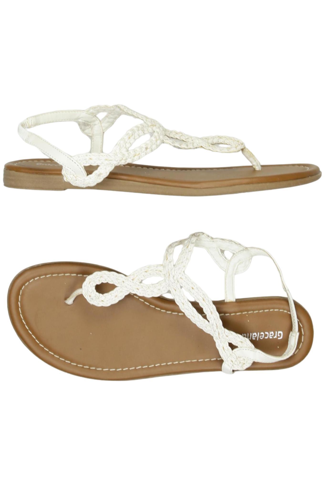 

Graceland Damen Sandale, weiß, Gr. 39