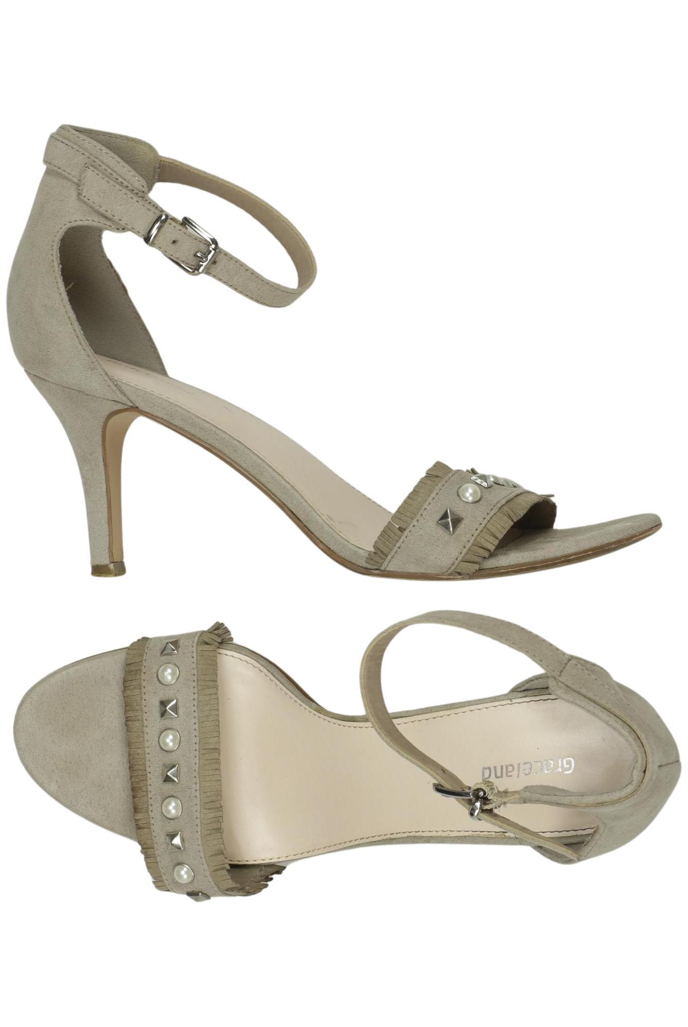 

Graceland Damen Sandale, beige, Gr. 39
