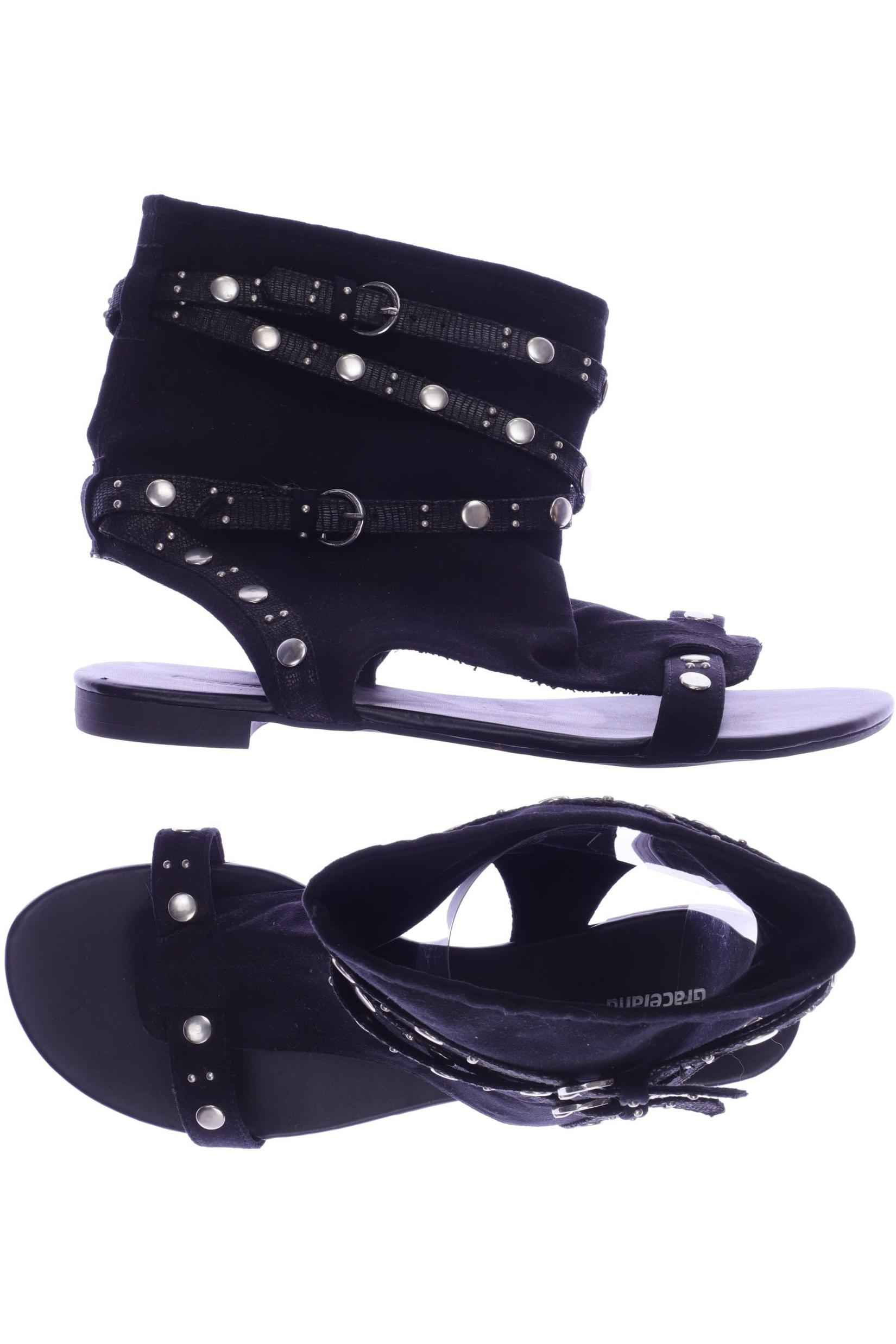 

Graceland Damen Sandale, schwarz, Gr. 41