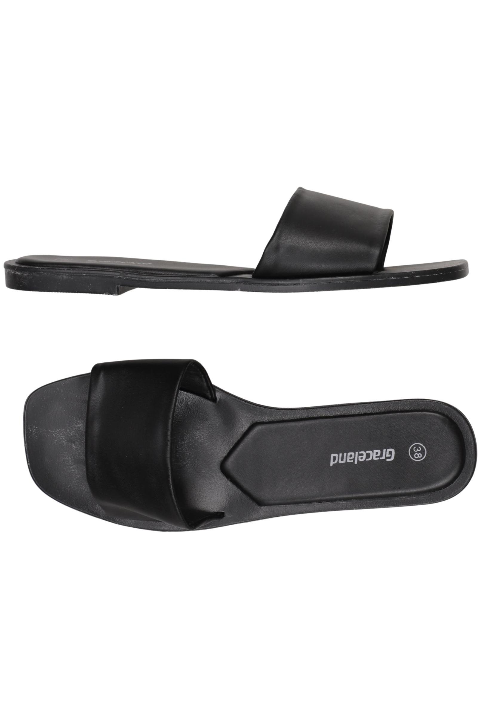 

Graceland Damen Sandale, schwarz, Gr. 38