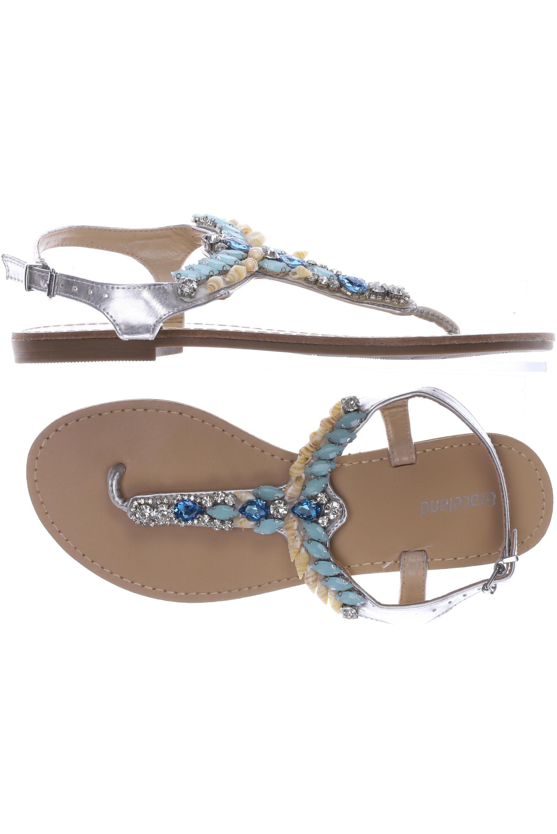 

Graceland Damen Sandale, silber