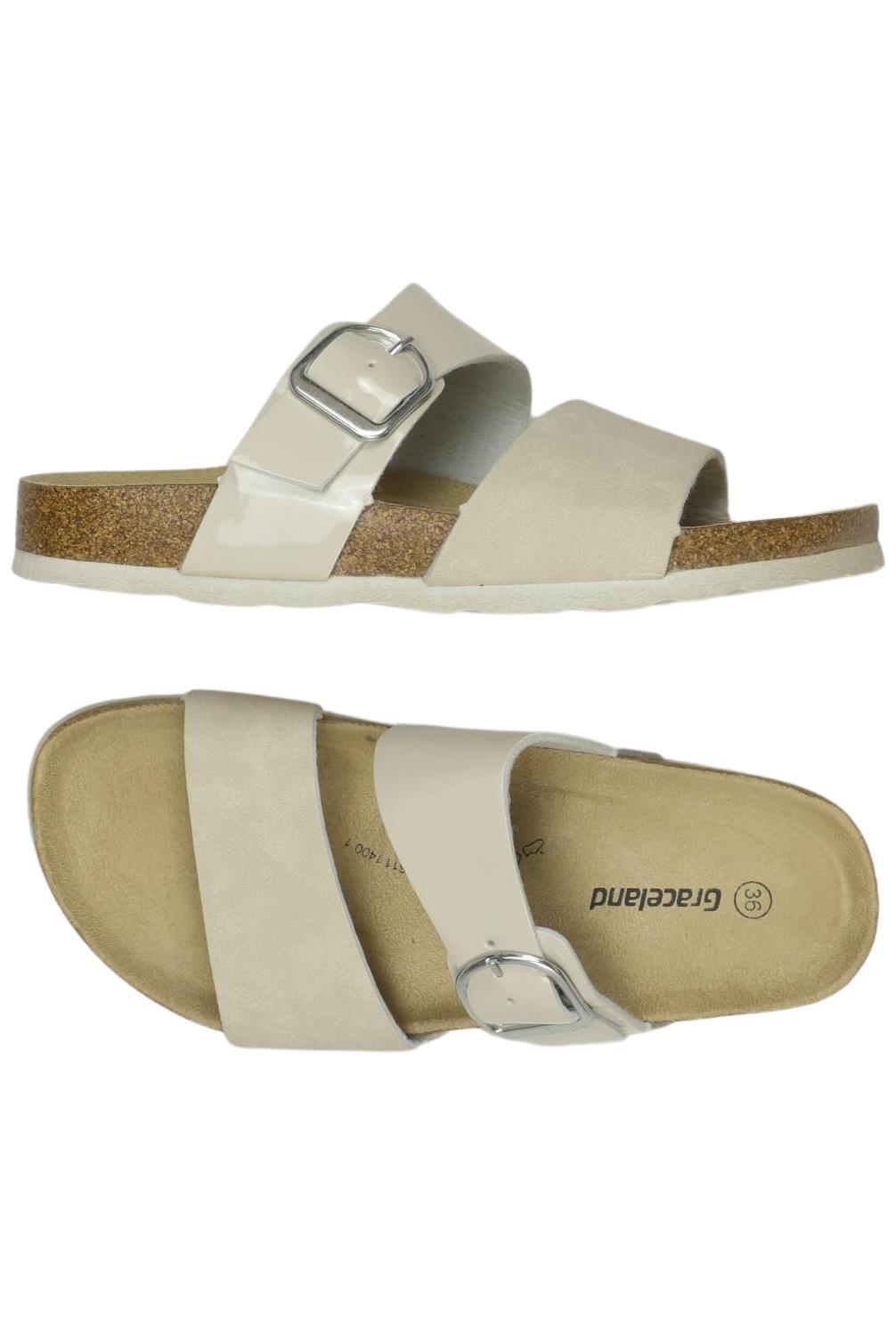 

Graceland Damen Sandale, beige, Gr. 36
