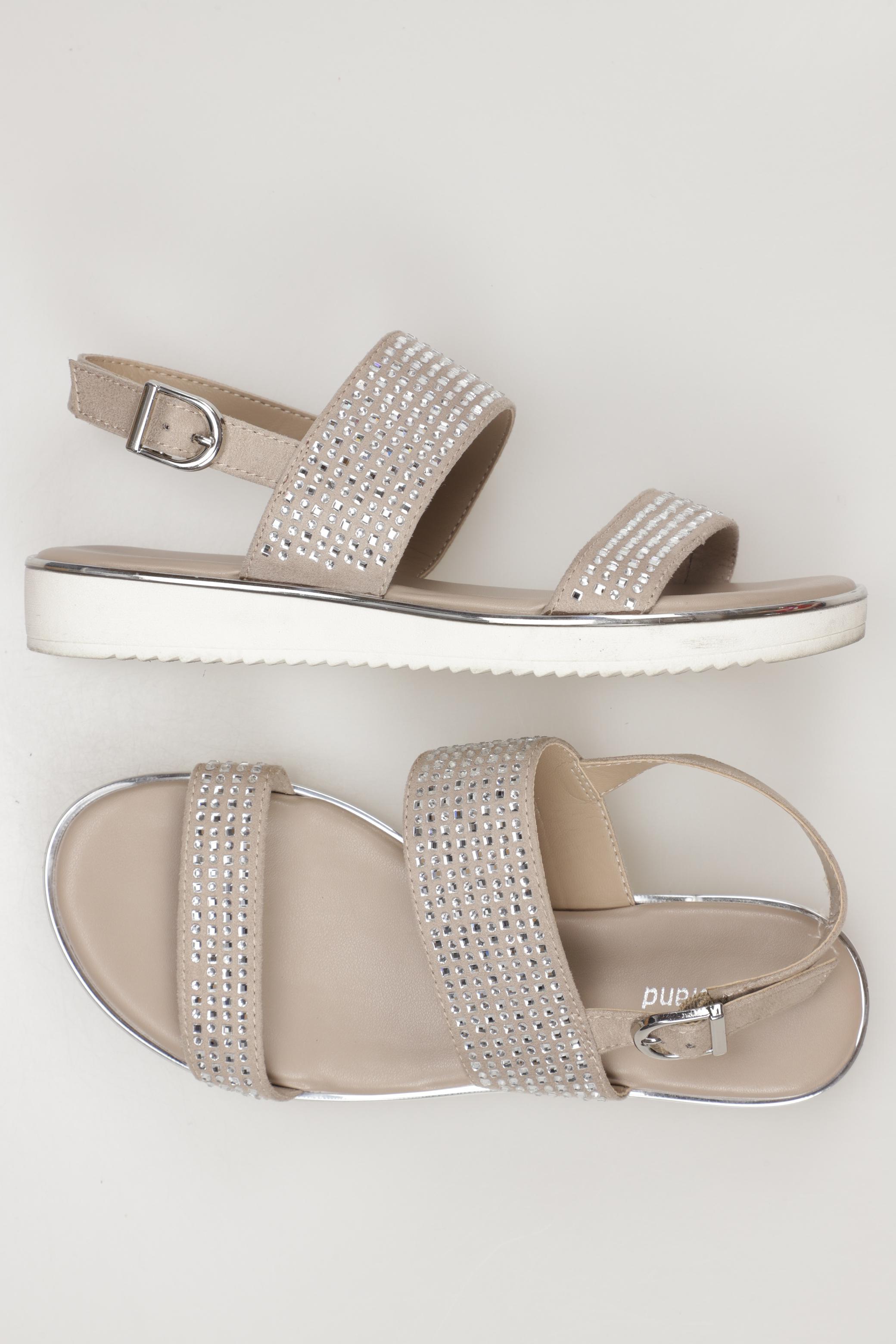 

Graceland Damen Sandale, beige, Gr. 36