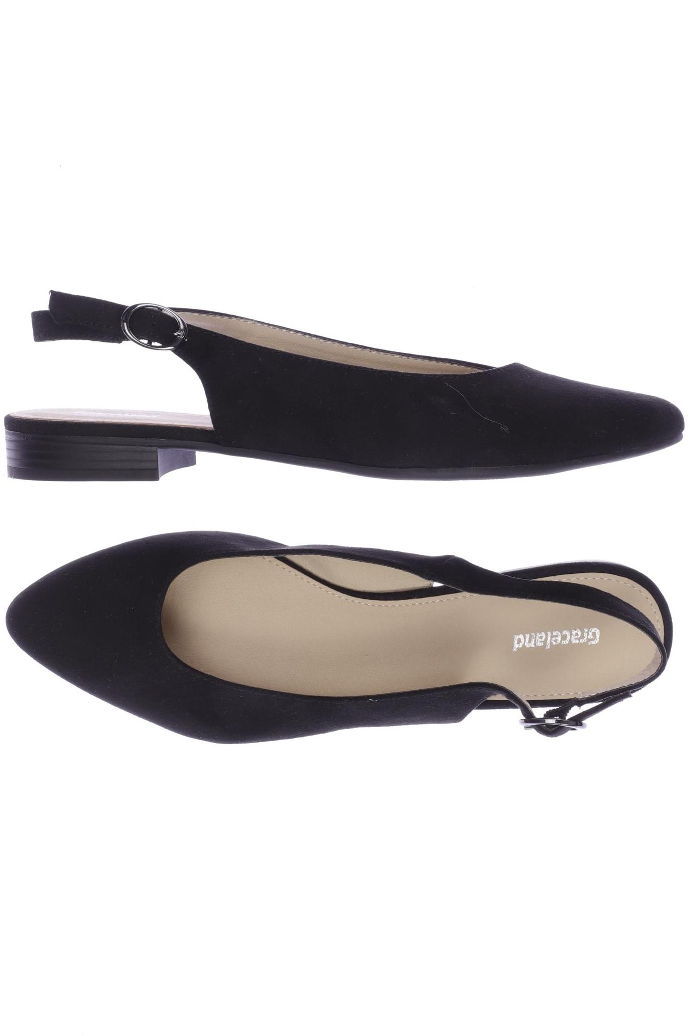 

Graceland Damen Sandale, schwarz, Gr. 39