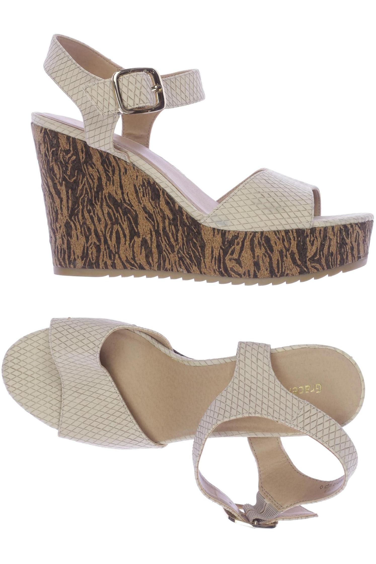 

Graceland Damen Sandale, beige, Gr. 39